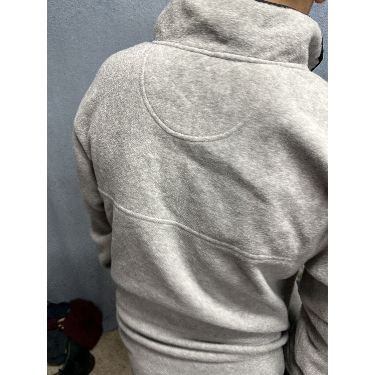 Men’s Gray Proedge Medium Colorado Avalanche 1/4 Zip Pullover Jacket