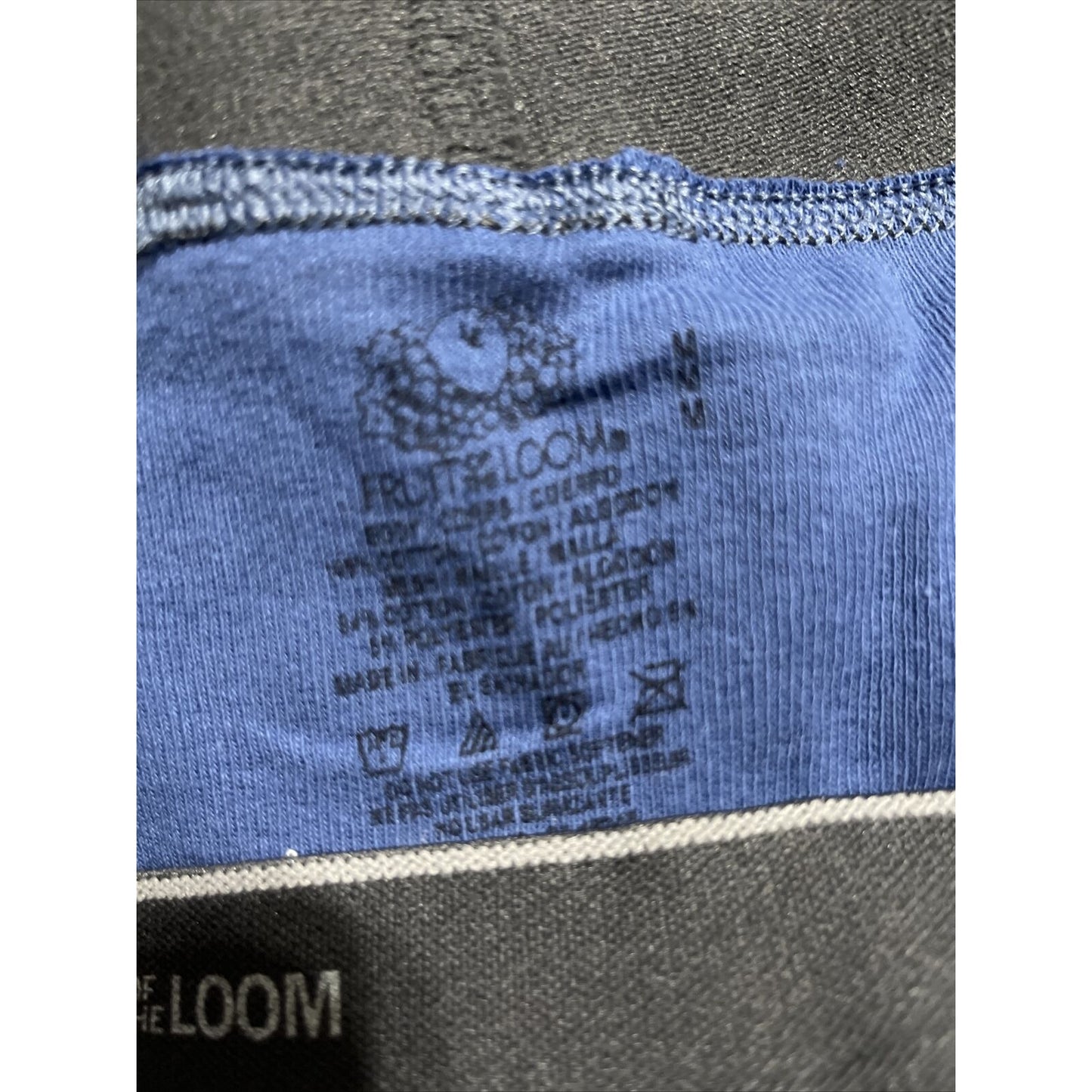 Fruit of the Loom Men's Boxer Briefs - Steel Blue - Size Medium