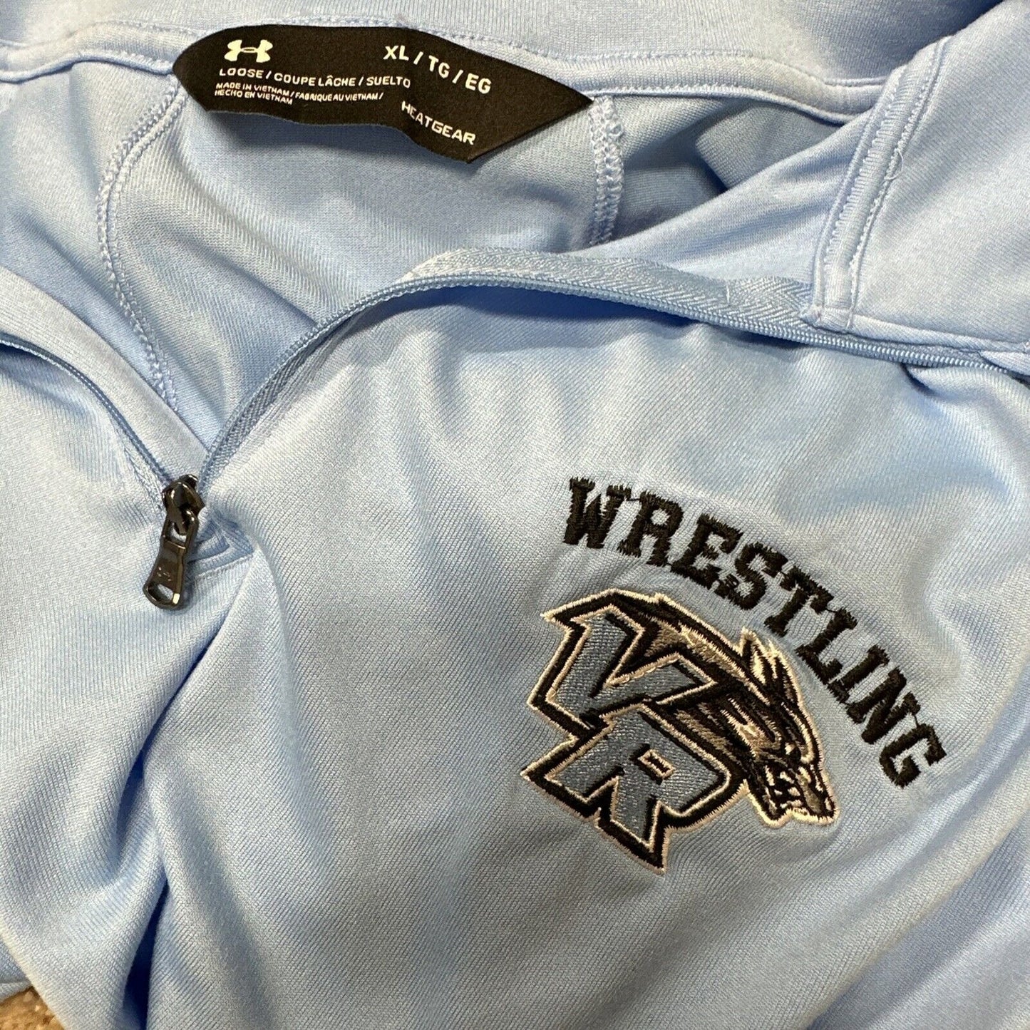 Men’s Vista Ridge 1/4 Zip Pullover Wrestling Shirt XL