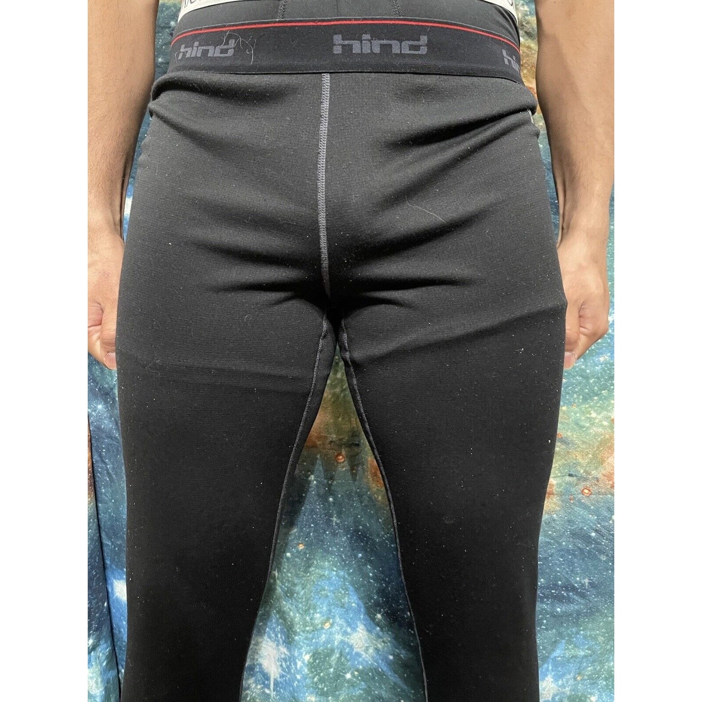 Men’s Hind XL Black Base Layer Pants Workout Running