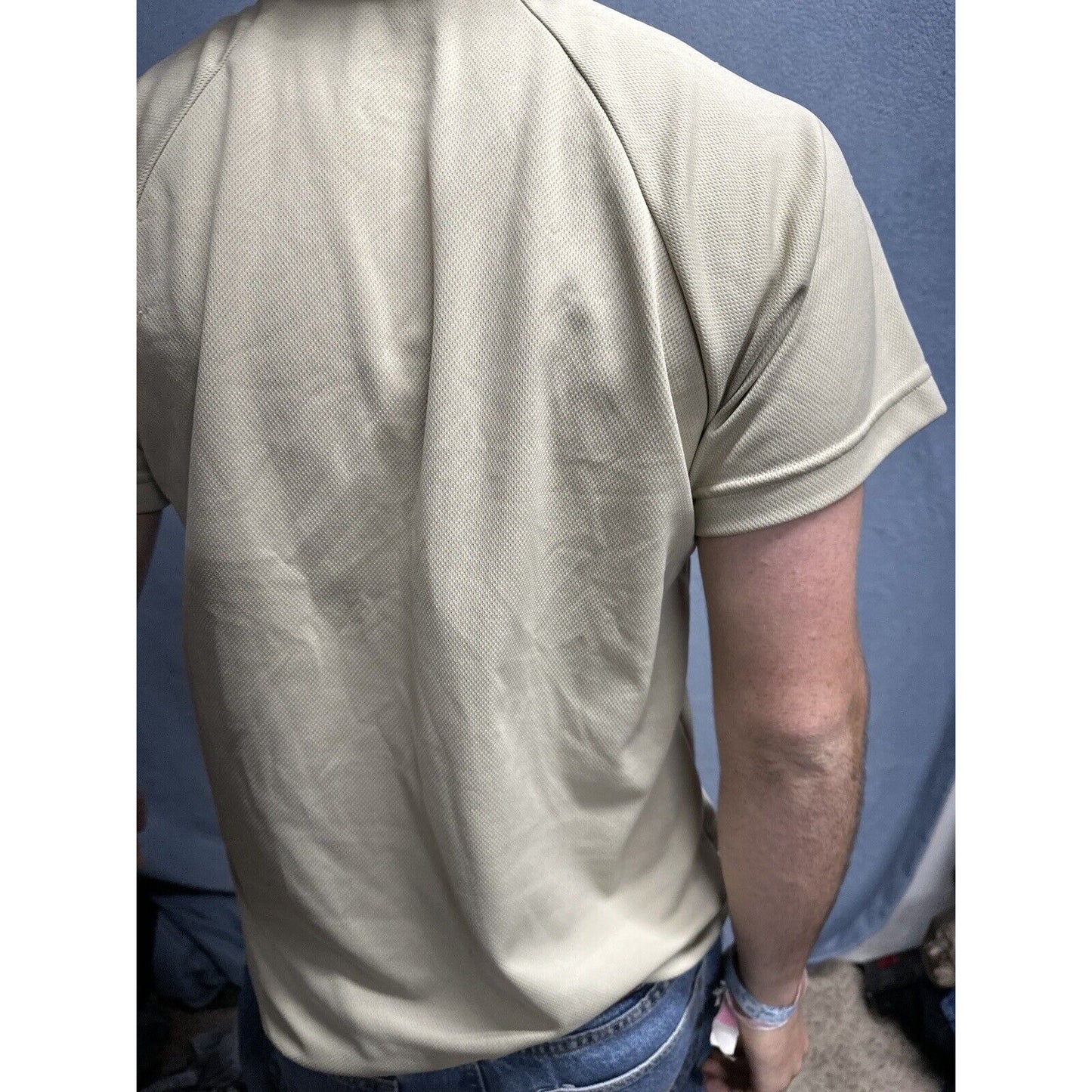 Men’s Abu Airman Battle Uniform Duke Small Tshirt Moisture Control Desert Sand