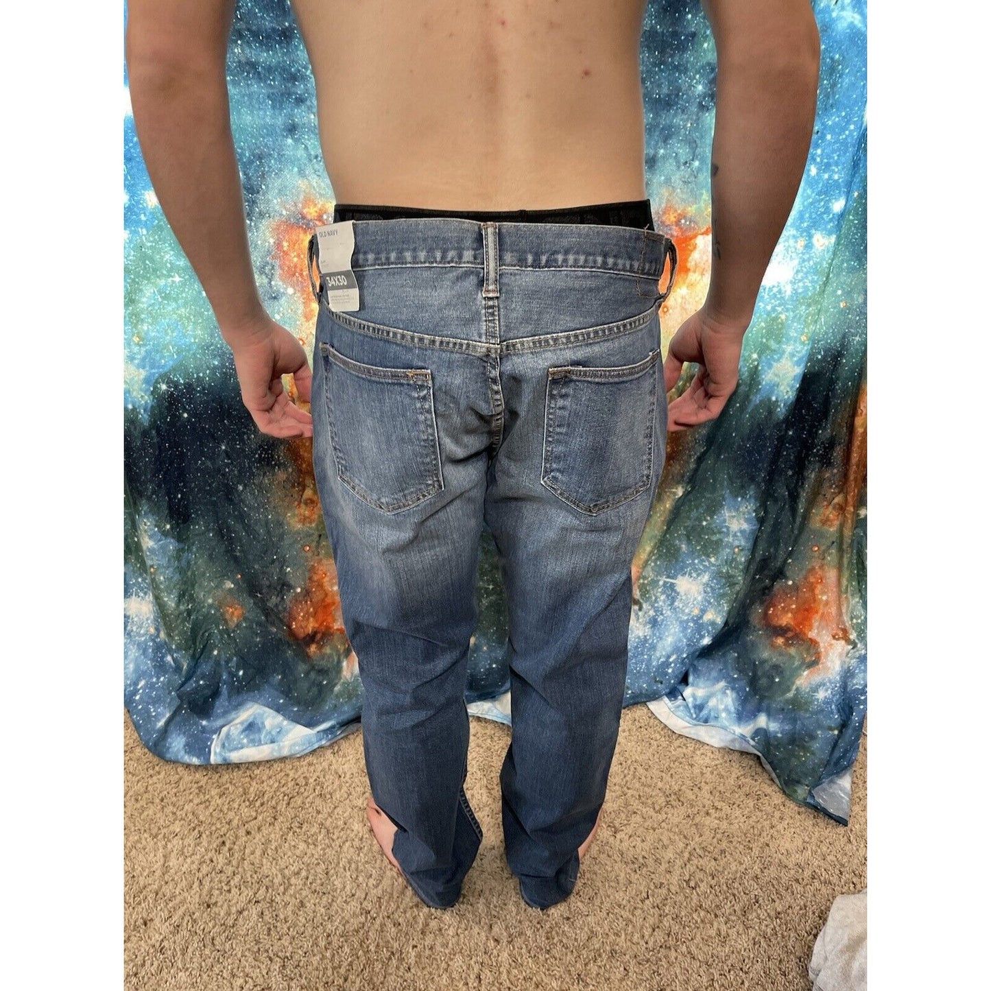 Men's Old Navy 34"x30" Slim Blue Jeans