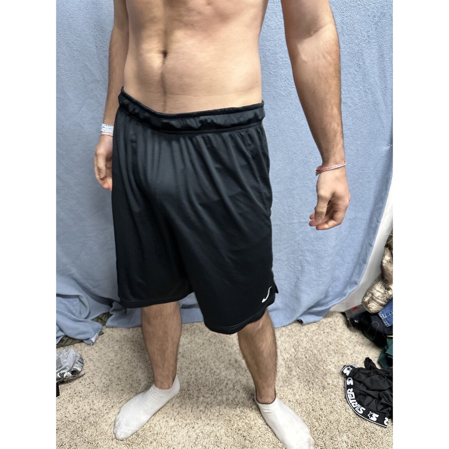 Men’s Nike Black XL Usafa Air Force Academy Football Shorts No Pockets