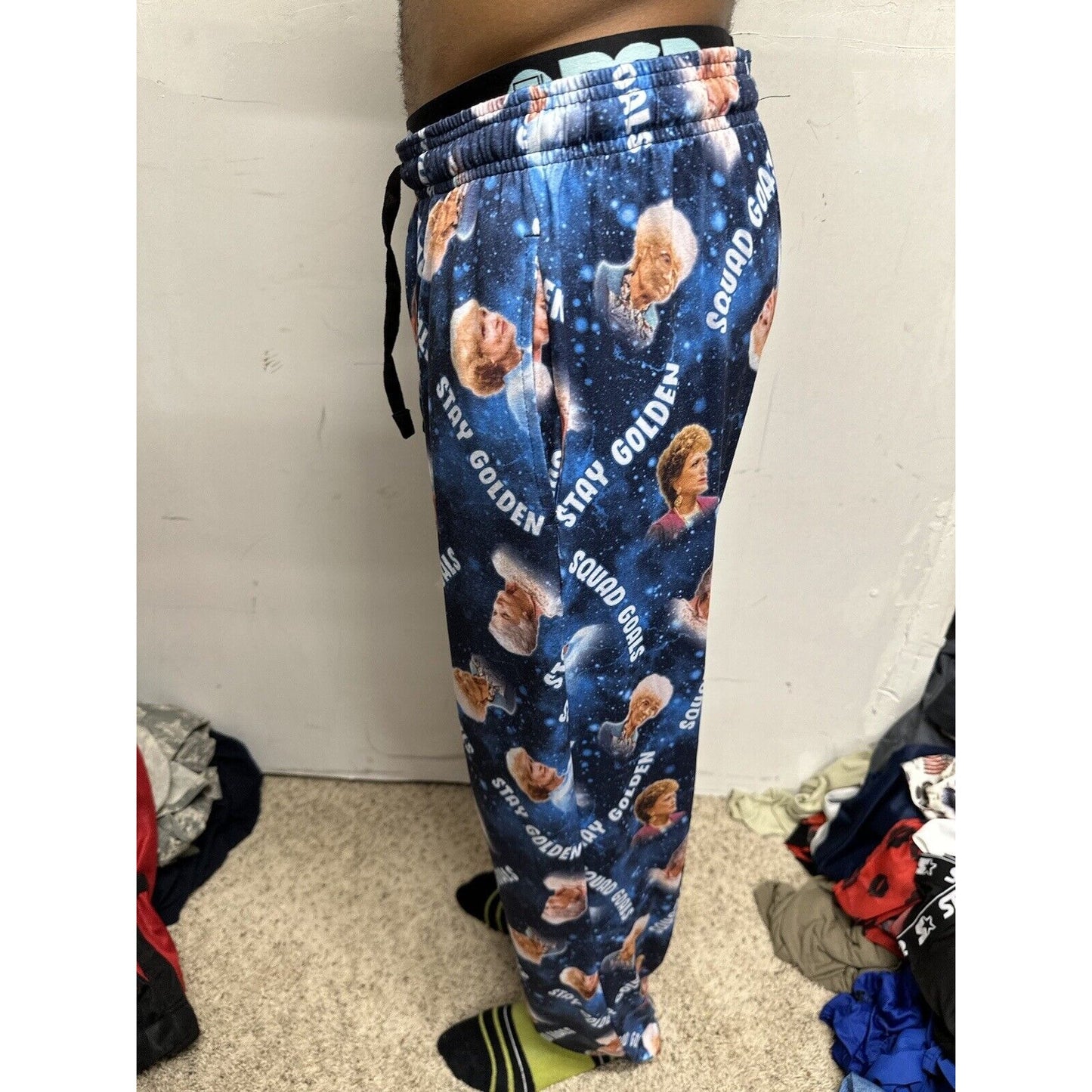 The Golden Girls Medium Lounge Pants Sleepwear Blue