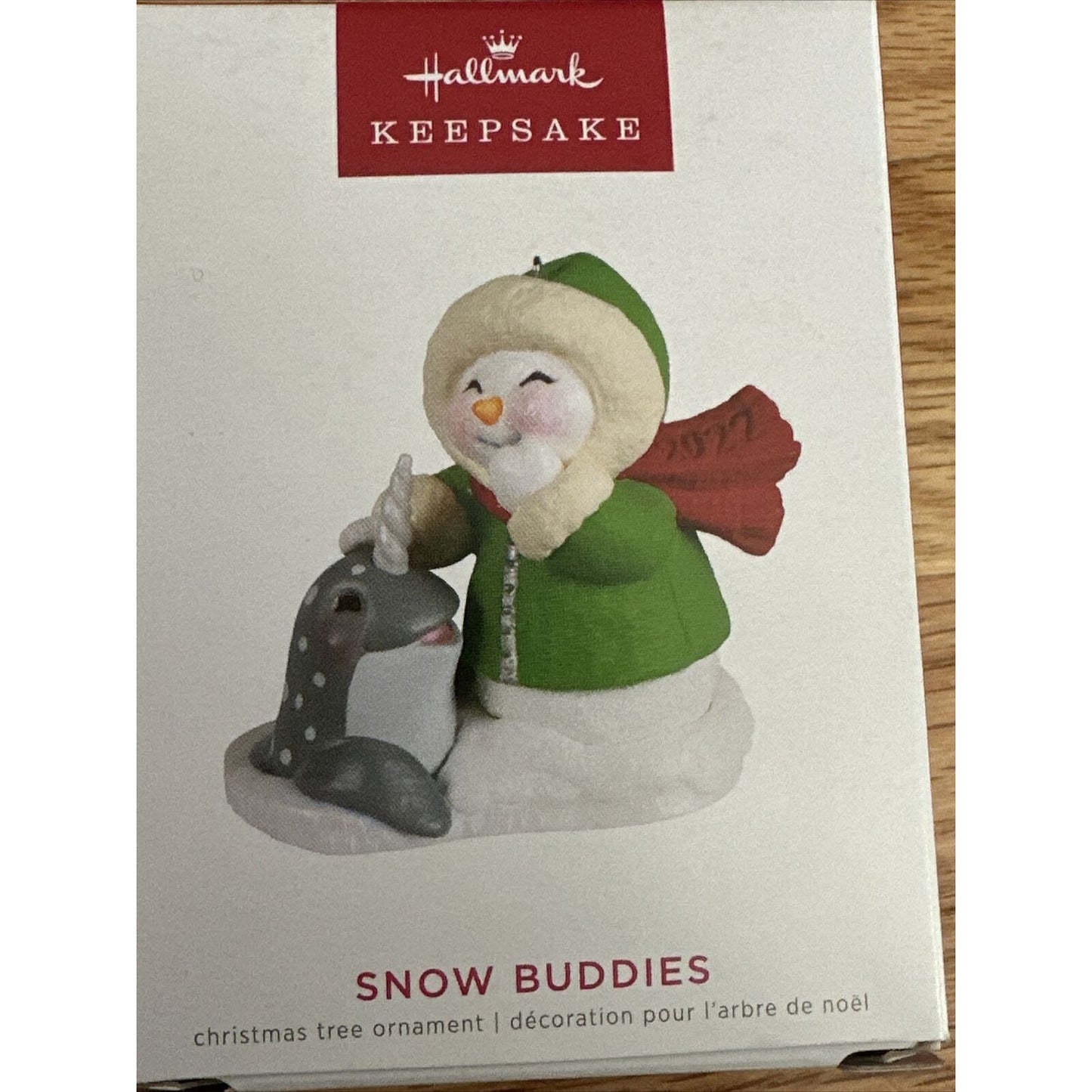 2022 Hallmark KEEPSAKE SNOW BUDDIES 25TH IN THE SERIES Christmas Tree Ornament