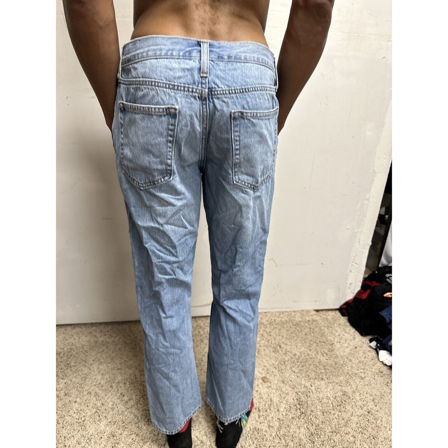 Men’s Blue Old Navy Straight 32 X 30 Jeans