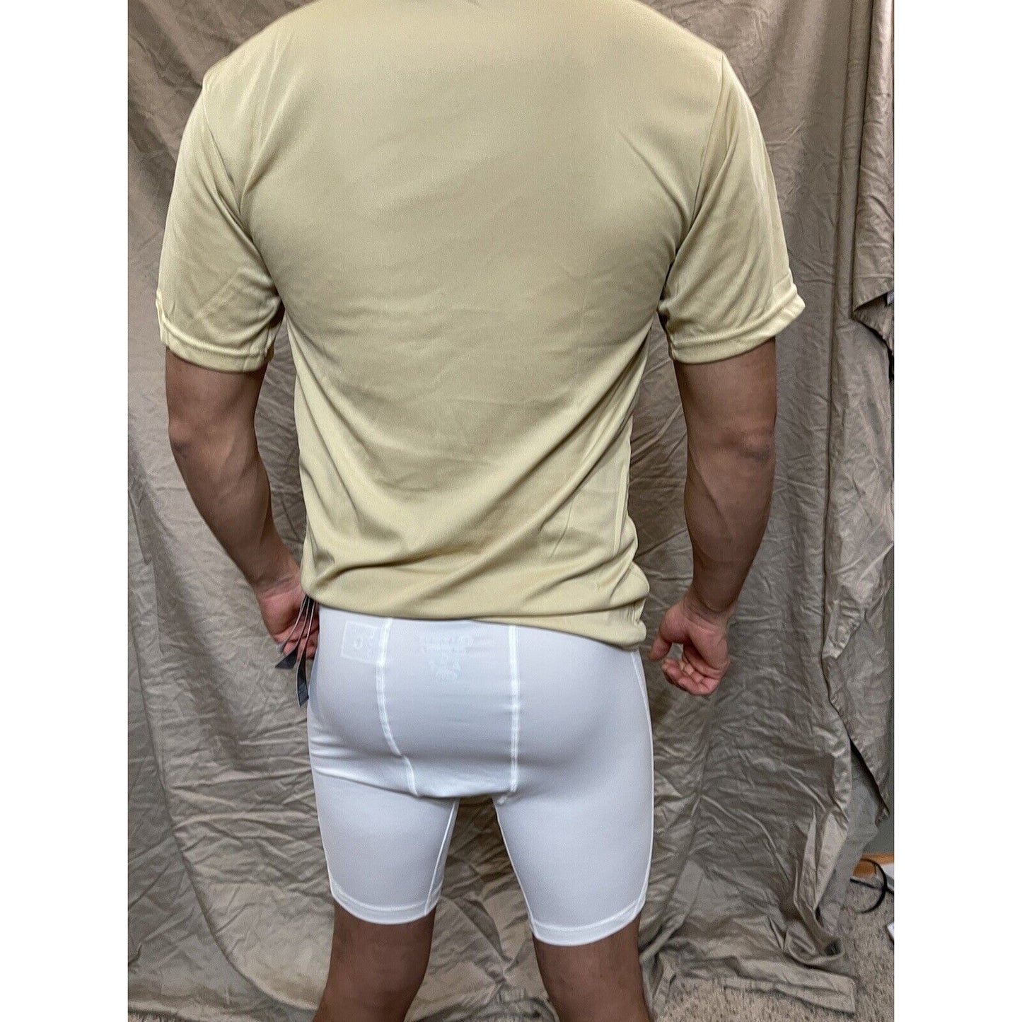 Men's Augusta Sportswear Moisture Management Athletic shirt Gold Small