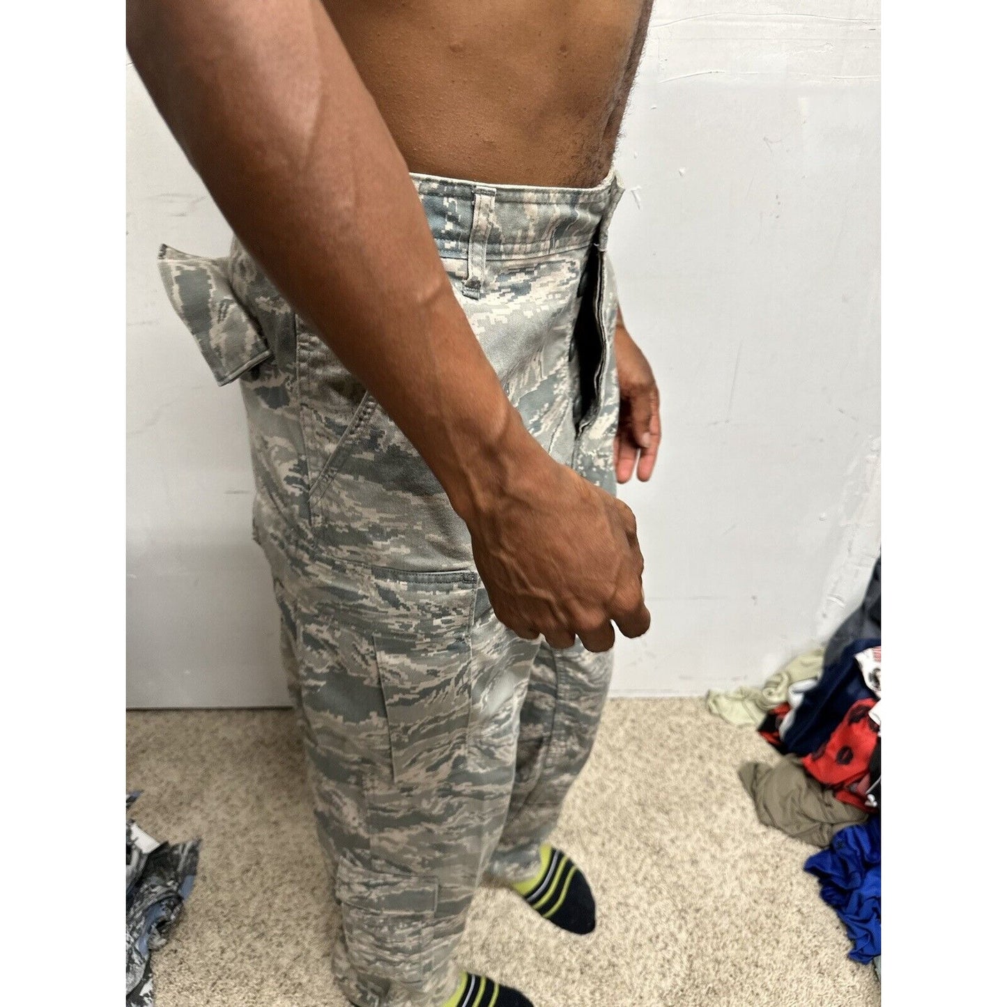 Men’s USAF Abu Airman Battle Uniform Pants Civil Air Patrol DSCP 32S