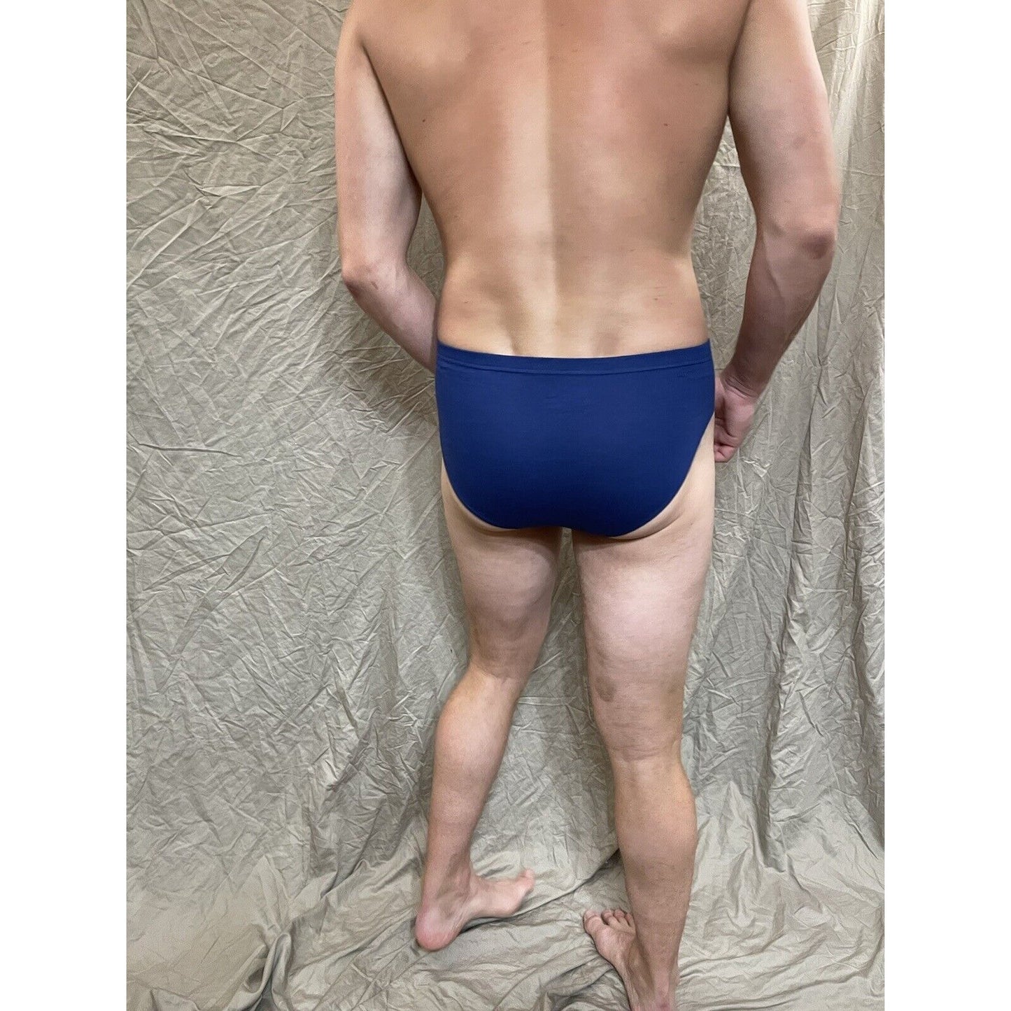 men's blue papi large brief cotton