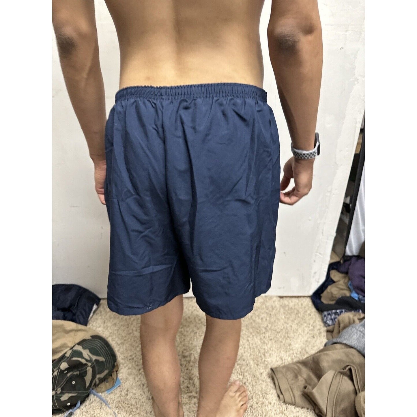 New Balance U.S. NAVY Large PT Shorts Training Shorts Lined Reflective Running