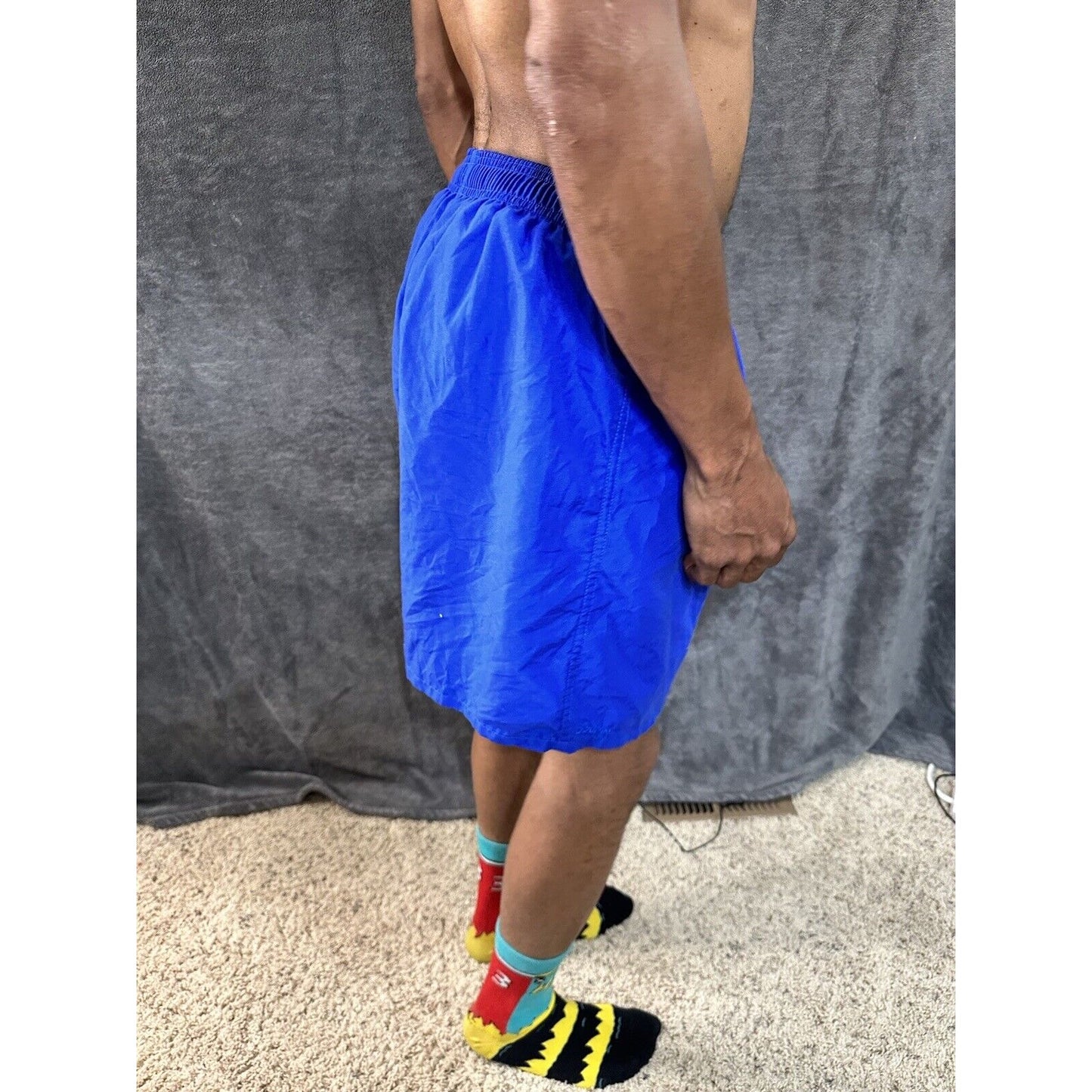 Men’s Blue Large USAFA Cadet Dolfin Swim Trunks Issued Air Force Academy