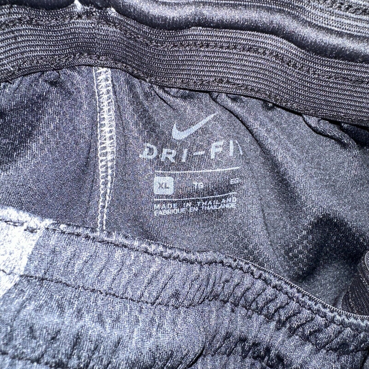 Men’s Black And Gray Nike XL Athletic Shorts With Pockets