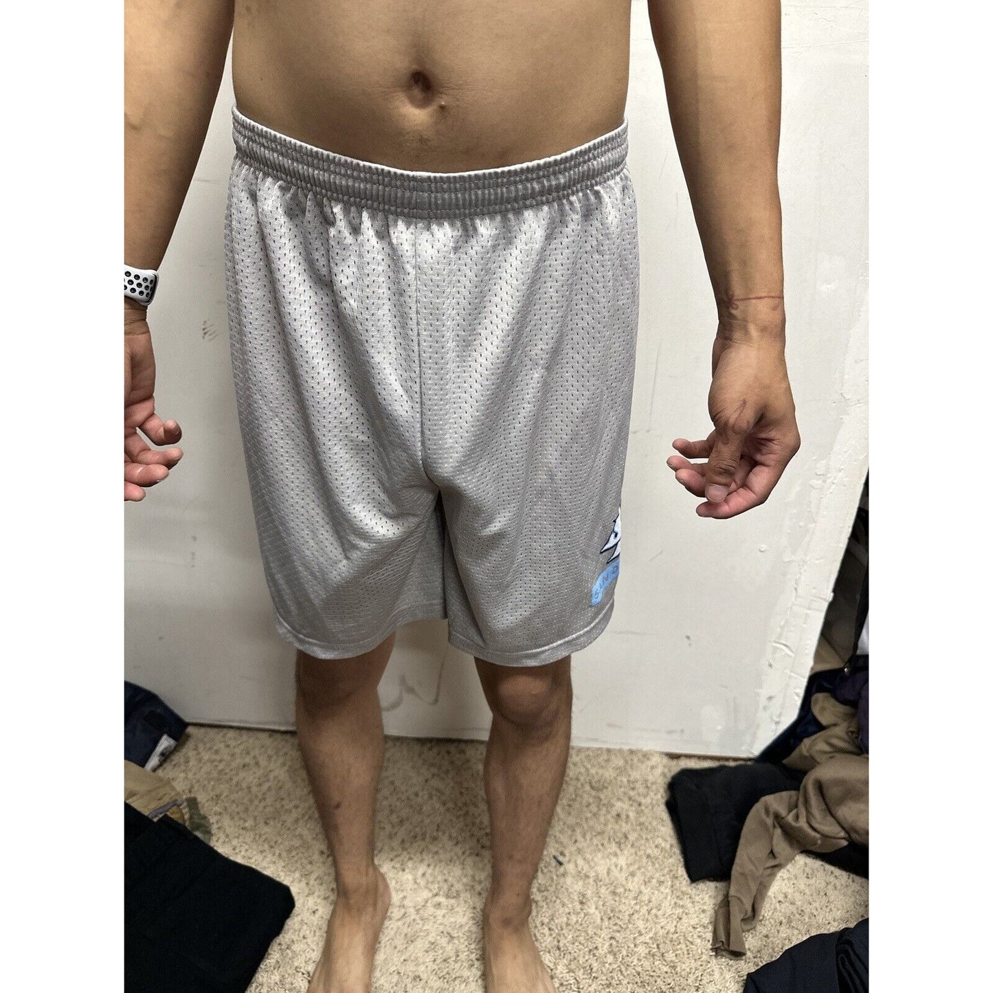 Men’s Silver Medium Badger Sport University Of San Diego Torreros Shorts