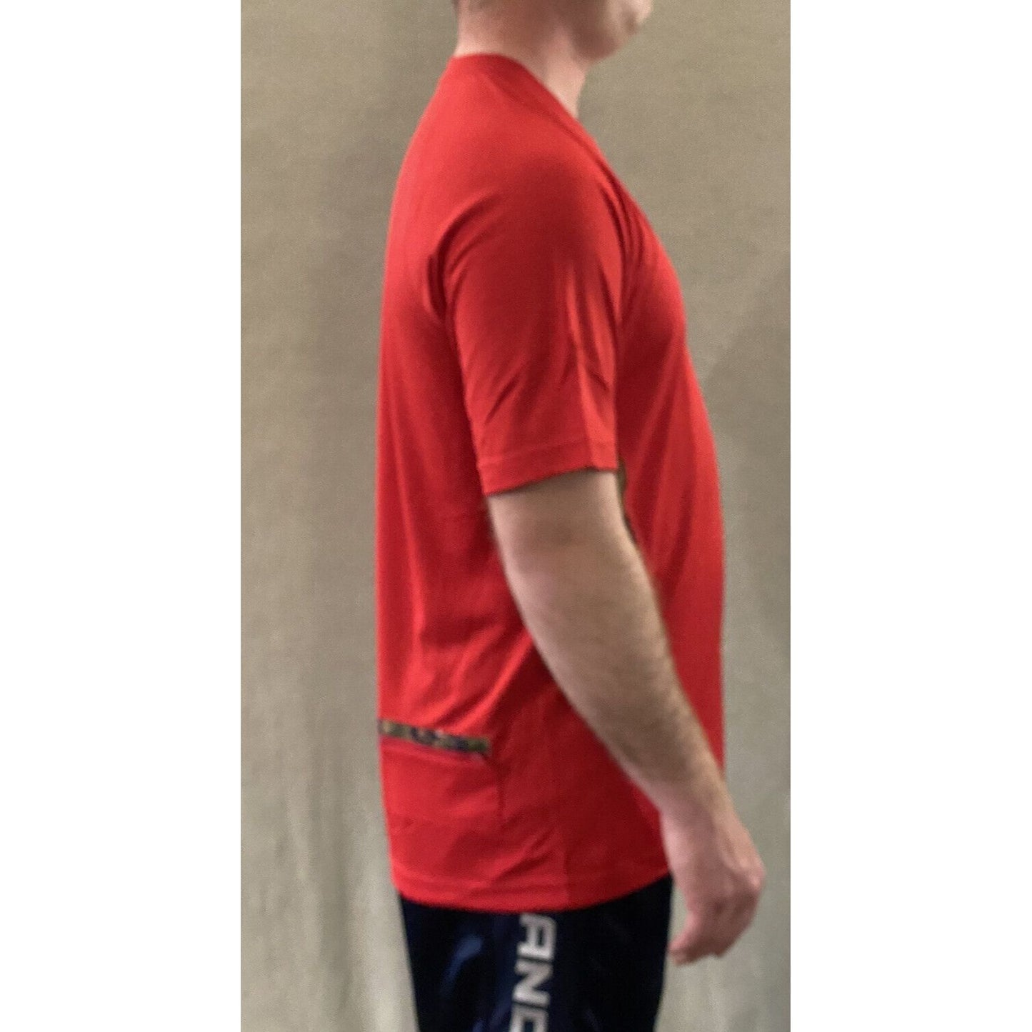 Soffe Extreme Training XT46 Men’s Medium Red Camo Military Polyester Shirt NWT