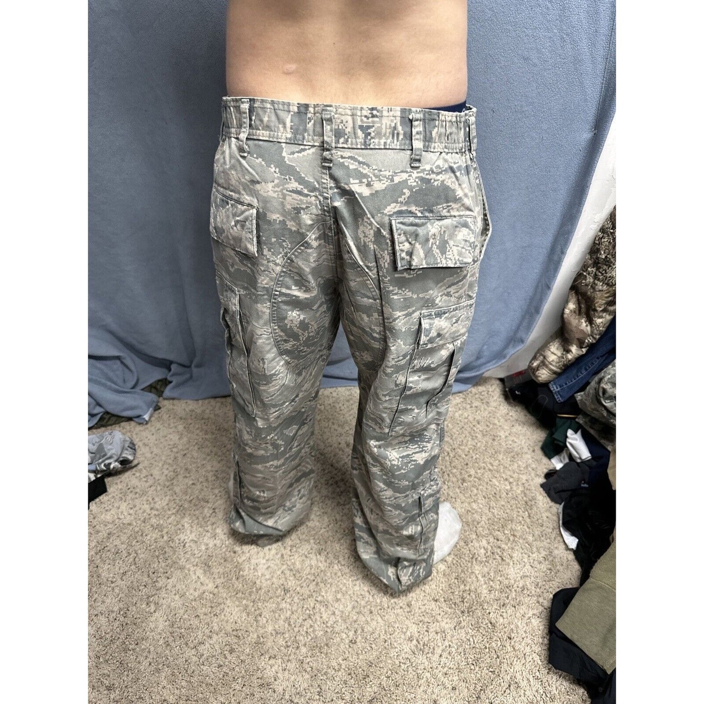 Men’s Airman Battle Uniform Abu USAF Air Force Pants Civil Air Patrol 34S