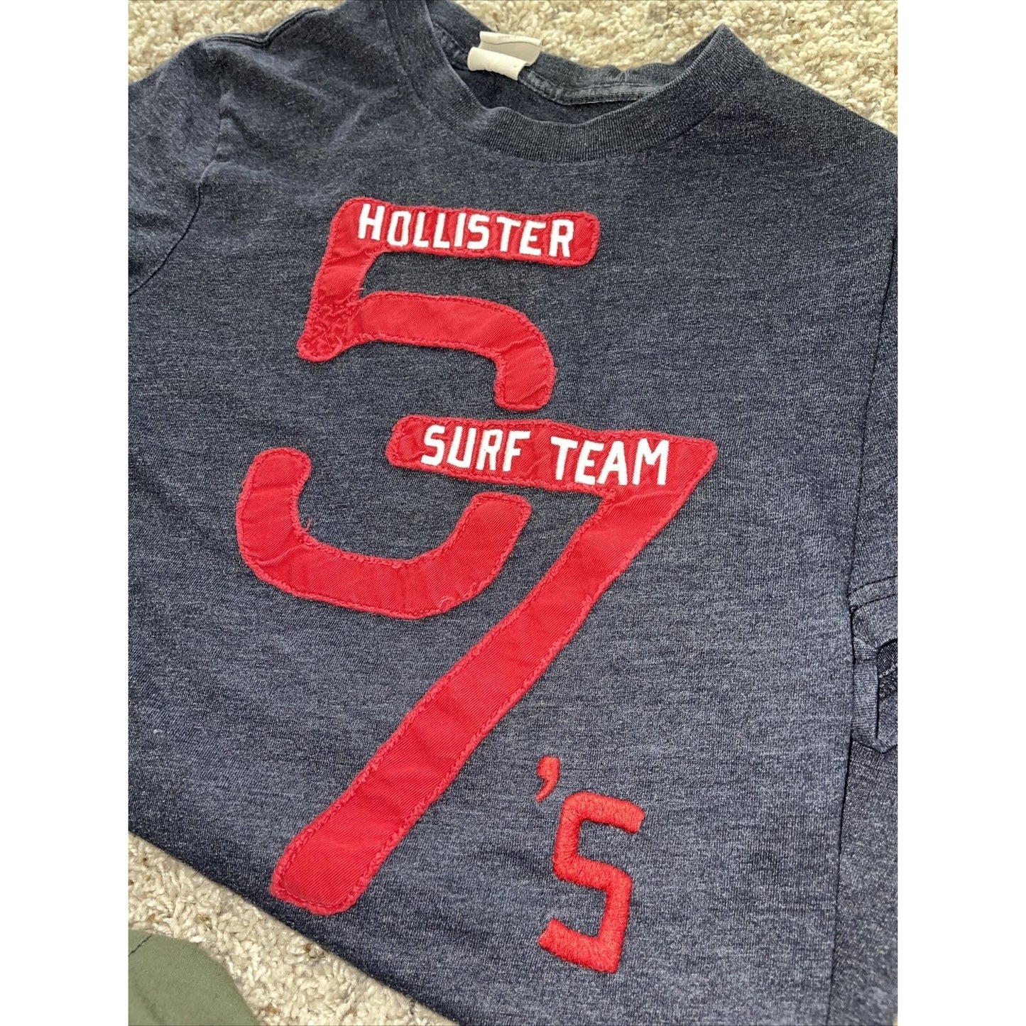 Men’s Medium Hollister Surf Team 57s dark Grayish blue