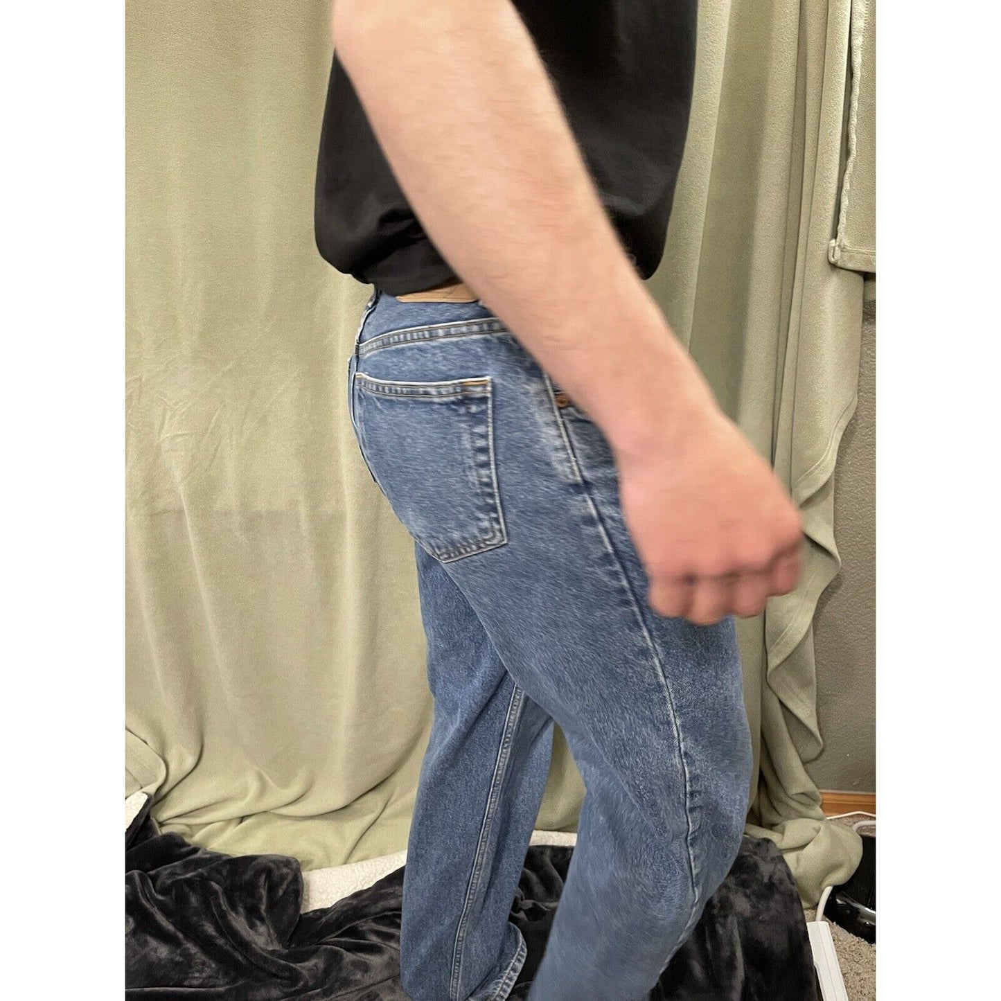 Vintage Men’s Button Fly Original Fit Gap Blue Jeans 31 X 34