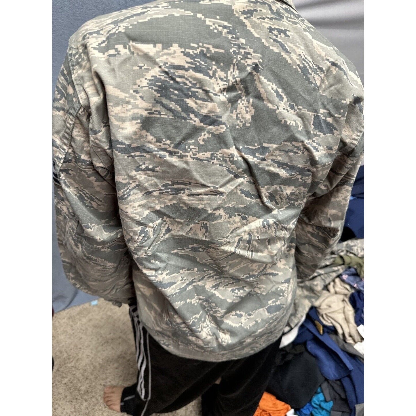 Men’s Abu Airman Battle Uniform Civil Air Patrol 40R Coat Blouse USAF Uniform