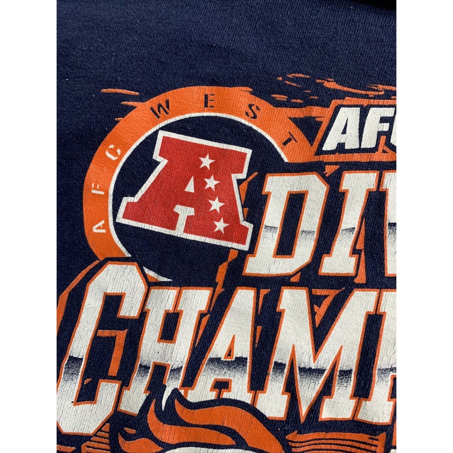 Men’s Denver Broncos 2013 AFC West Champs NFL Shirt