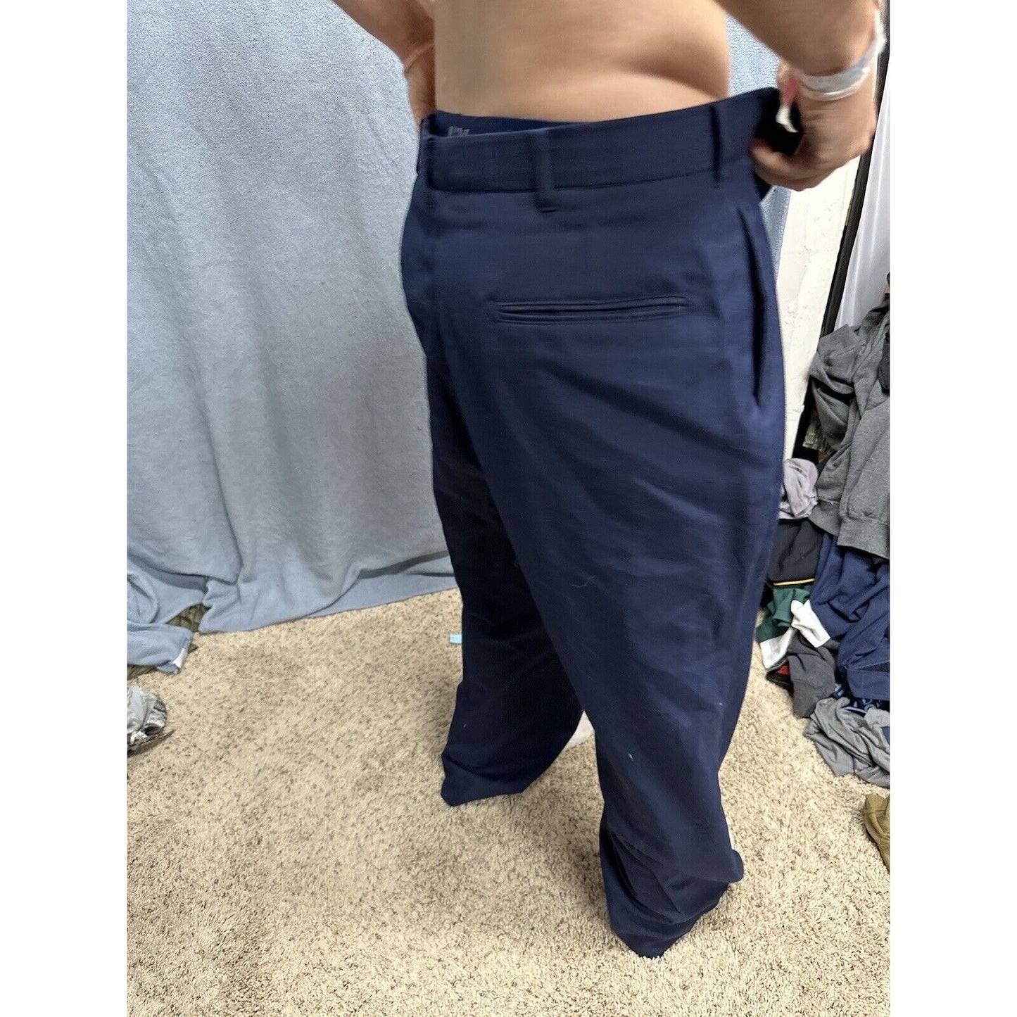 Men’s USAF USSF Trousers Uniform Blues Pants 38L