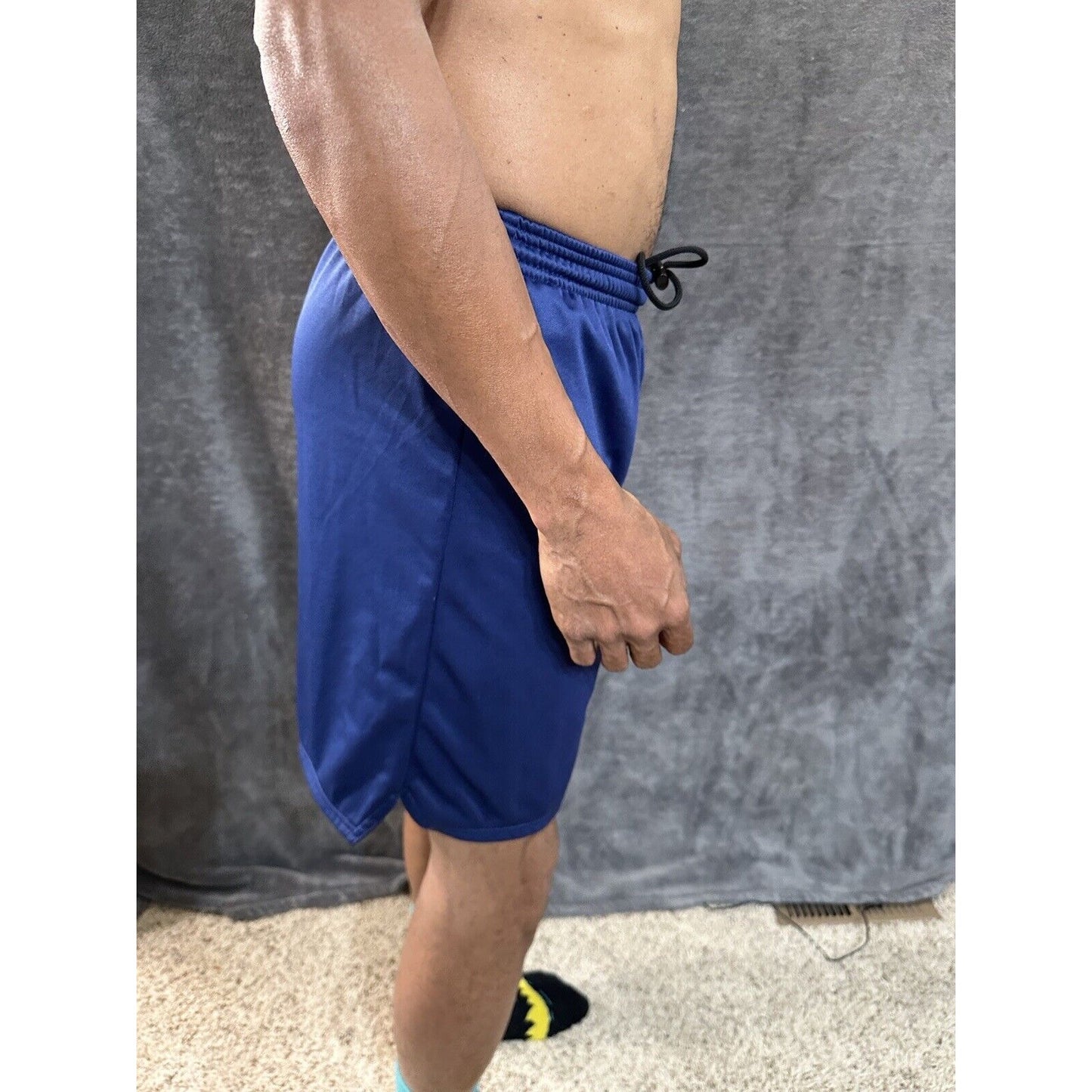 Men’s Cadet Air Force Academy PT Blue Workout Athletic Shorts Medium