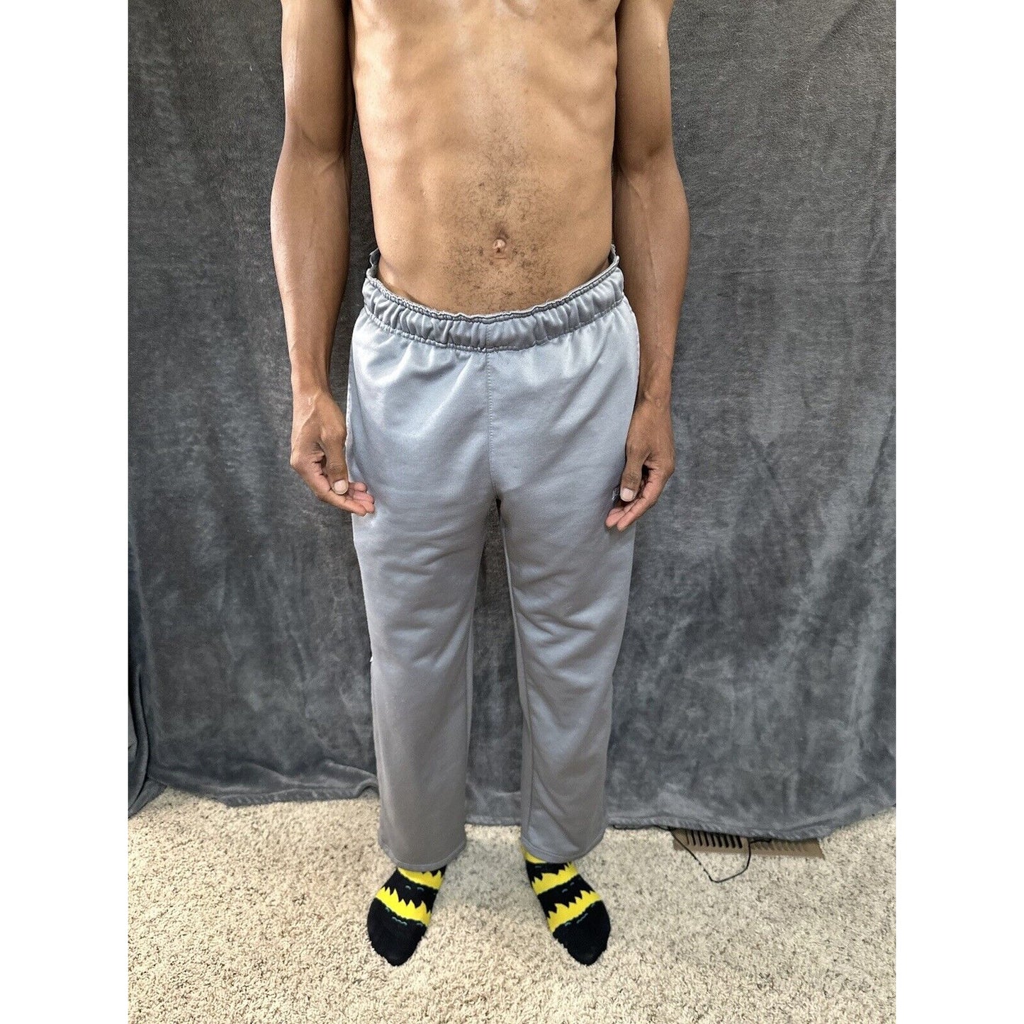 Men’s Gray Everlast Medium Sweatpants With Pockets