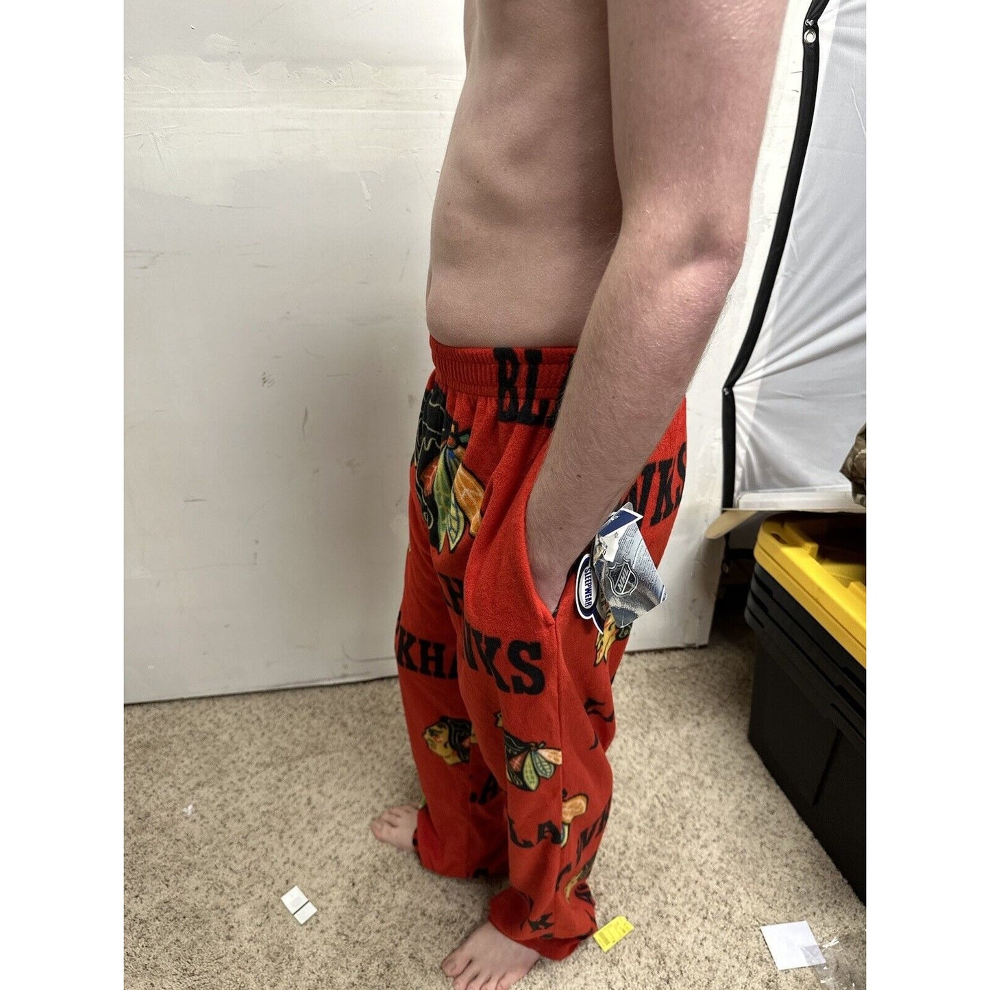 men’s concept sport sleepwear nhl medium blackhawks