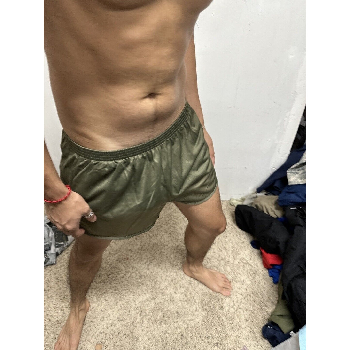 Men’s Olive Green Soffe Ranger Panties Silkies Medium