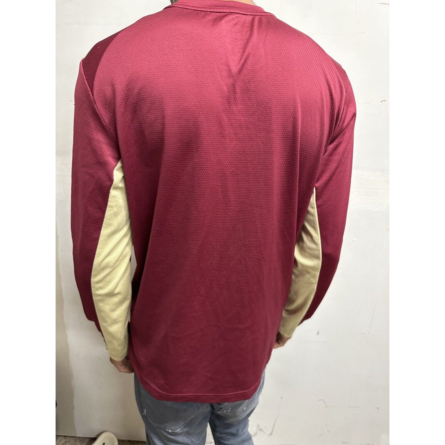 Men’s Nike Medium Florida State University Seminoles Red Long Sleeve Shirt