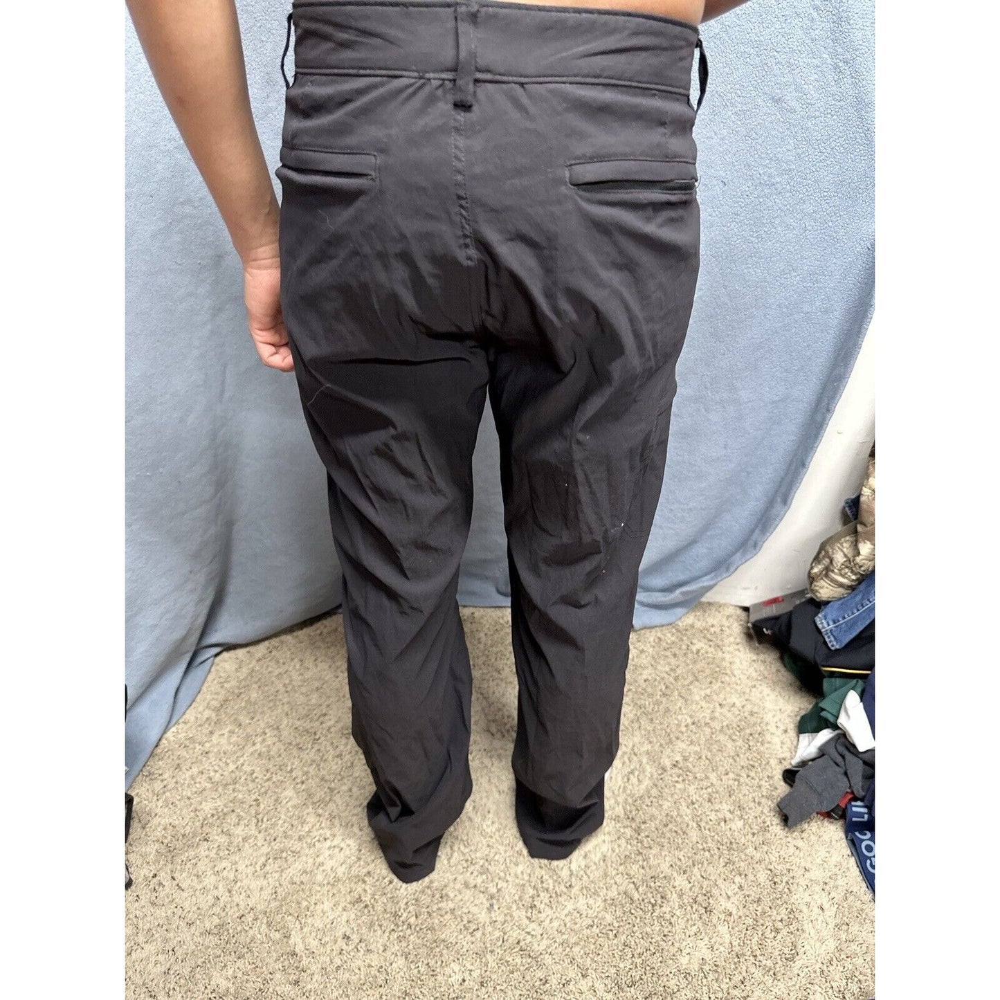 Men’s Union Bay 38x34 Black Nylon And Spandex Pants