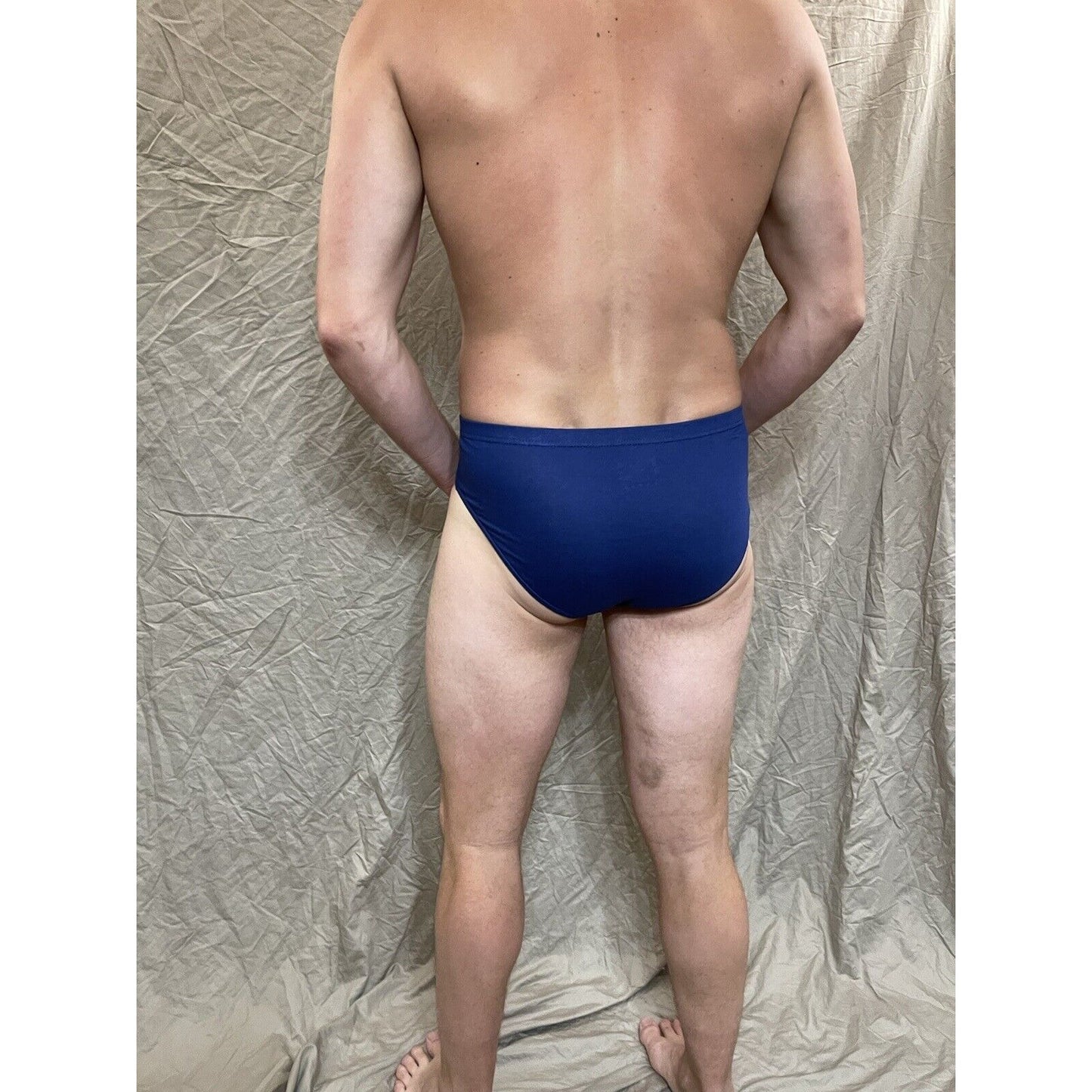 men's blue papi large brief cotton