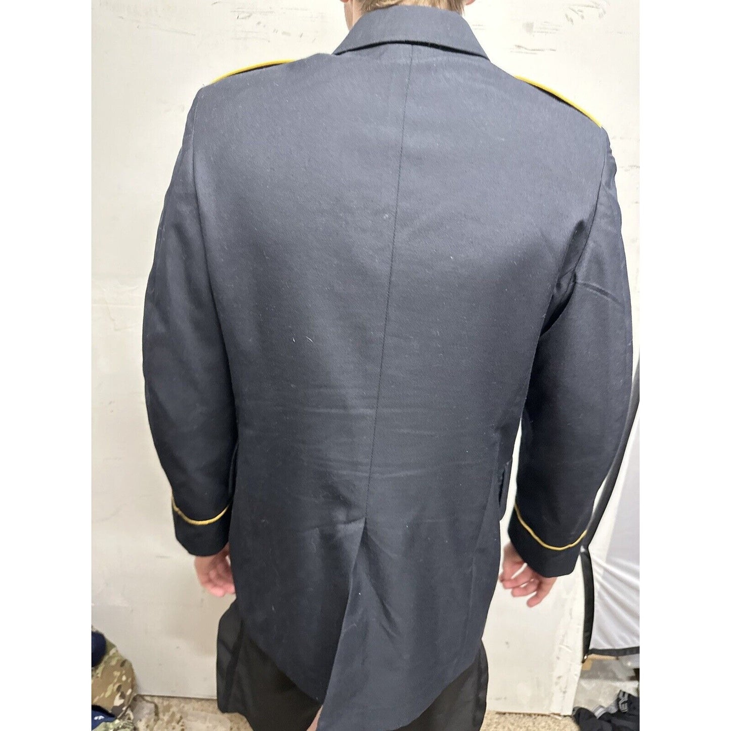 Army Service Coat Men’s 38 RC Specialist Rank poly/wool defense logistics