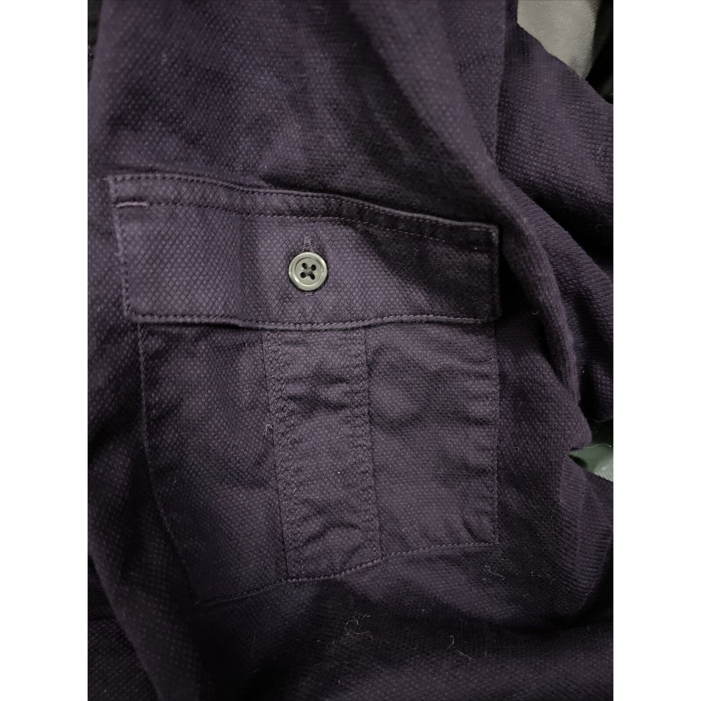 Men’s Marc Anthony Stretch Slim Fit Medium Plum Long Sleeve