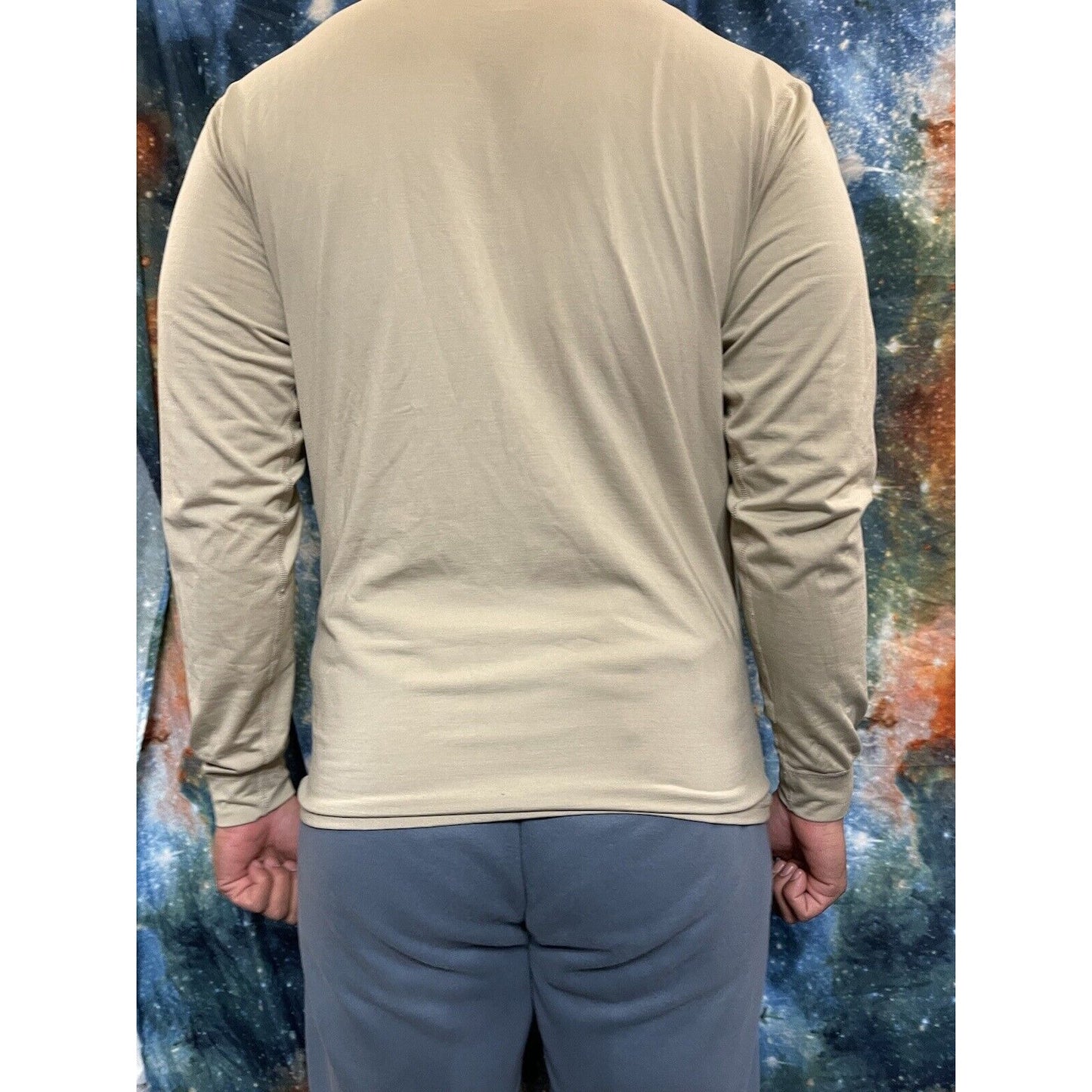 Men’s Army XGO Acclimate Dry Medium sand/tan long sleeve thermal
