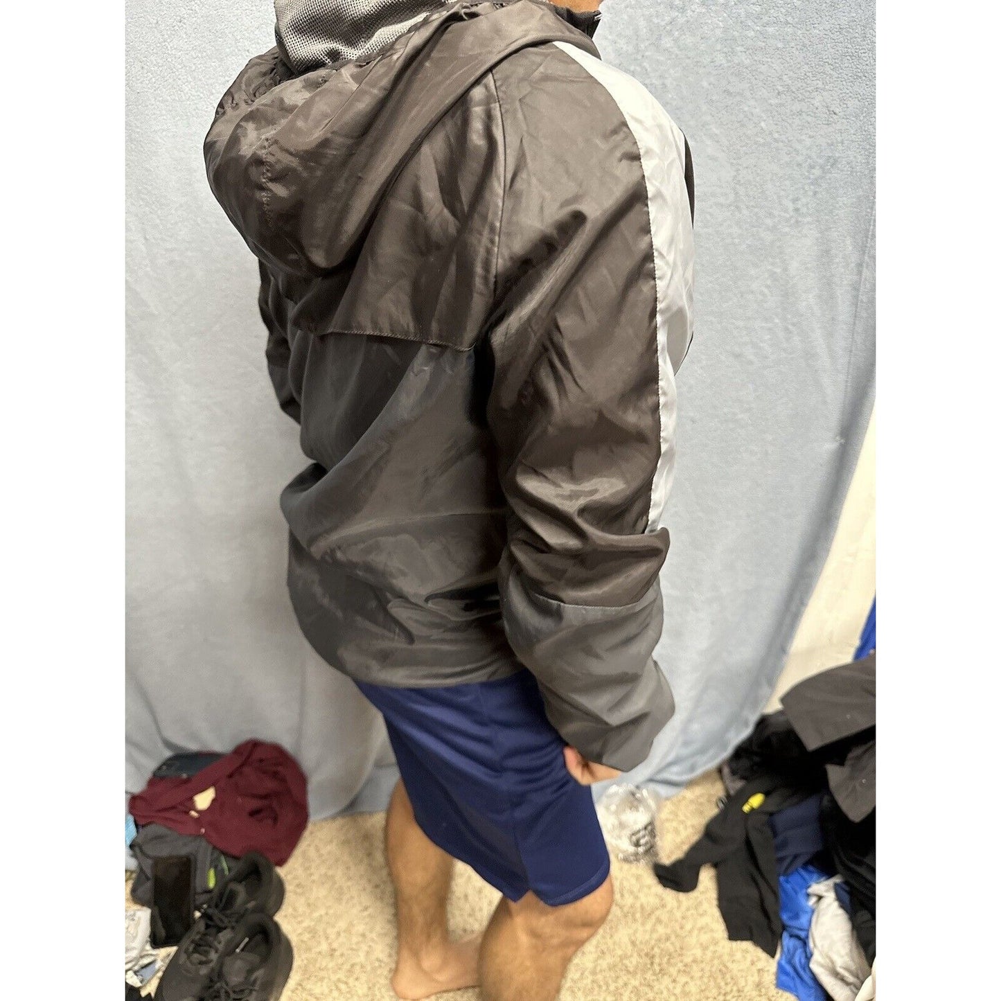 Men’s Small Puma Gray Full Zip Hoodie Small