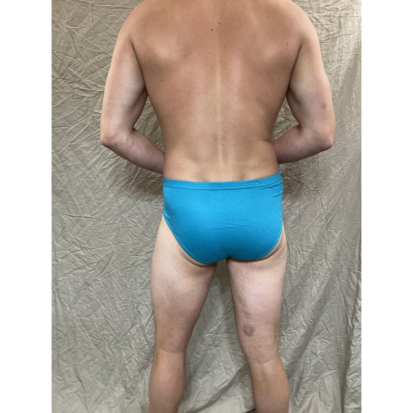 men's papi Aqua Green Large brief cotton