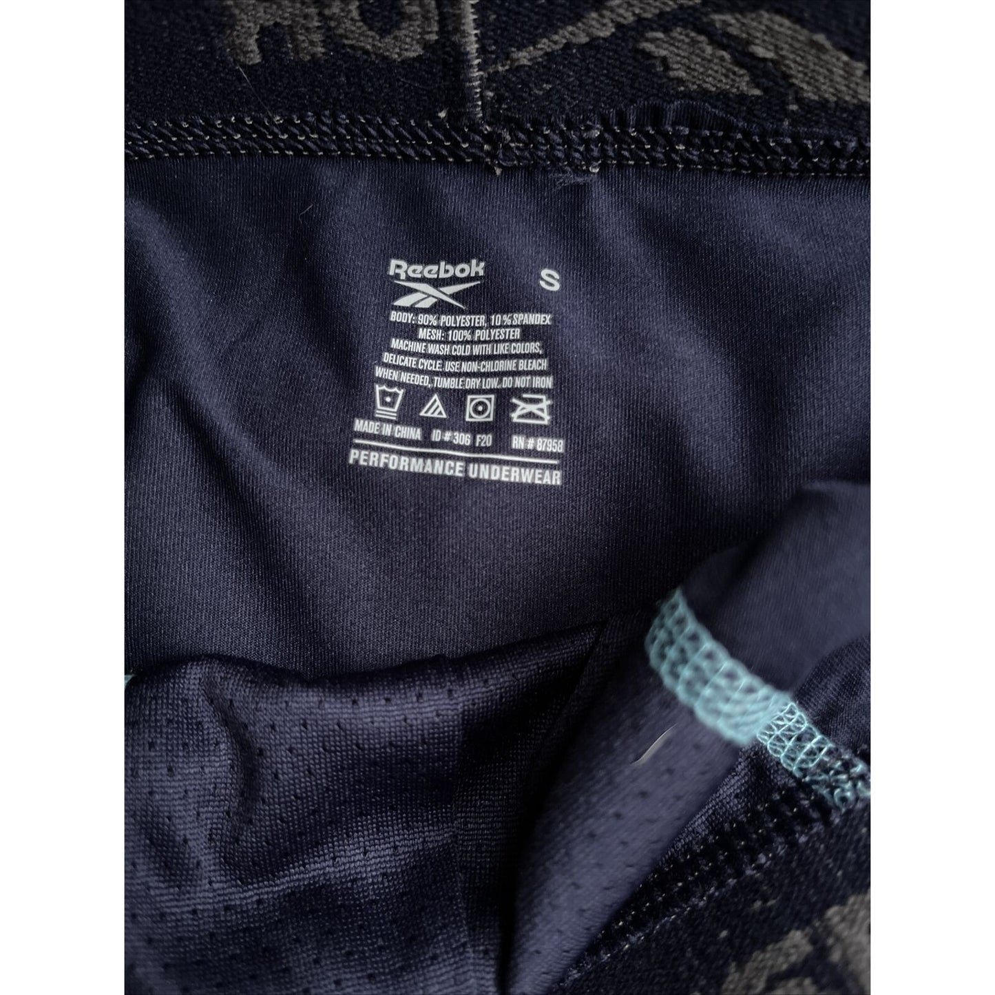 Men's dark blue reebok small compression shorts New And Never Worn