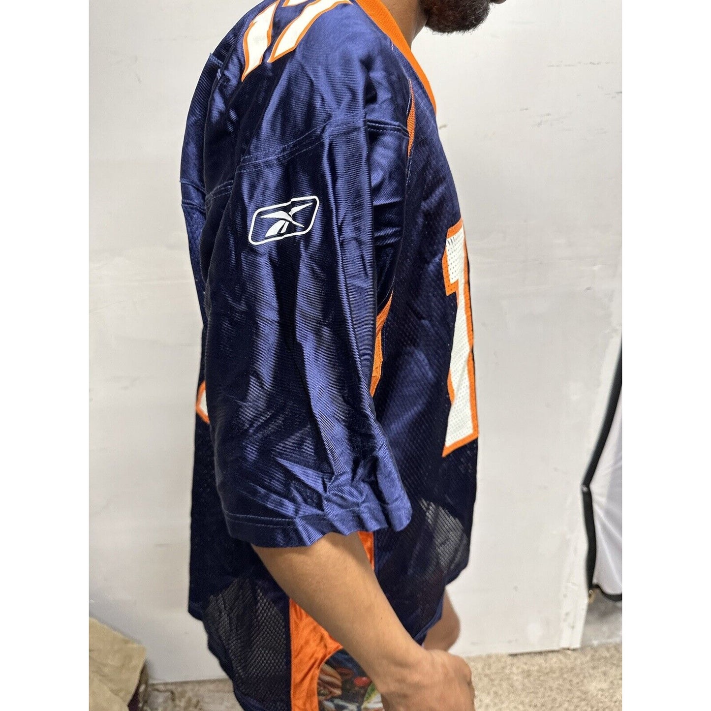 Men’s NFL Equipment Large Reebok Denver Broncos Football Jersey 17 Watts