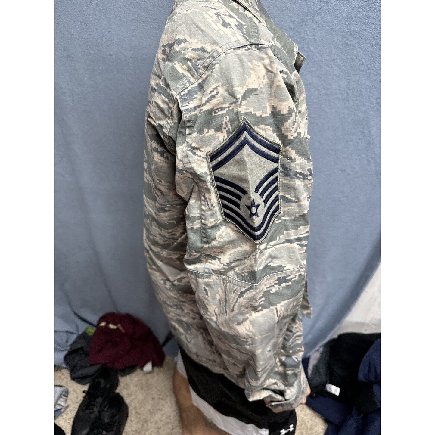 Men’s Abu Airman Battle Uniform Air Force Top Blouse 40R USAF