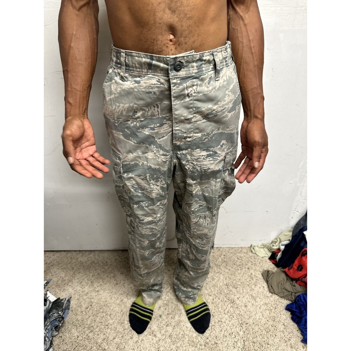 Men’s USAF Abu Airman Battle Uniform Pants Civil Air Patrol DSCP 32S