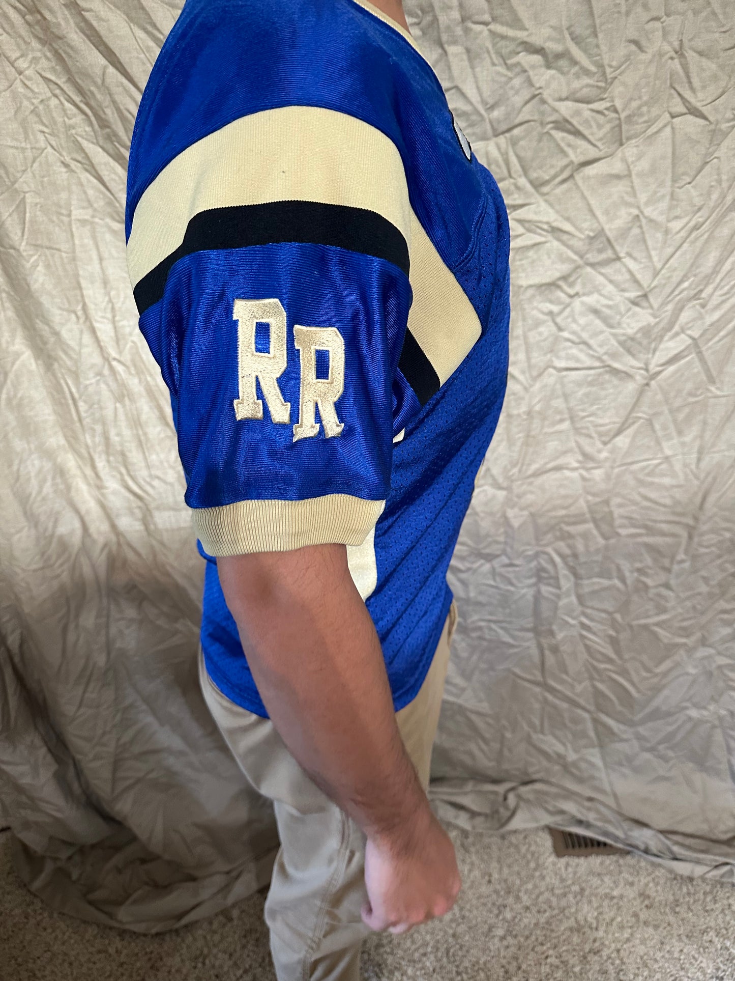 Teen youth large rampart ridge high school football jersey russell athletics