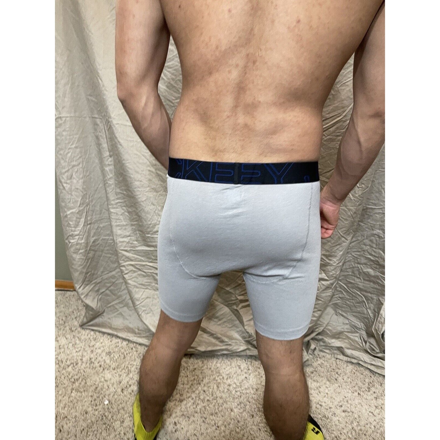 men's gray jockey boxer briefe medium Active blend