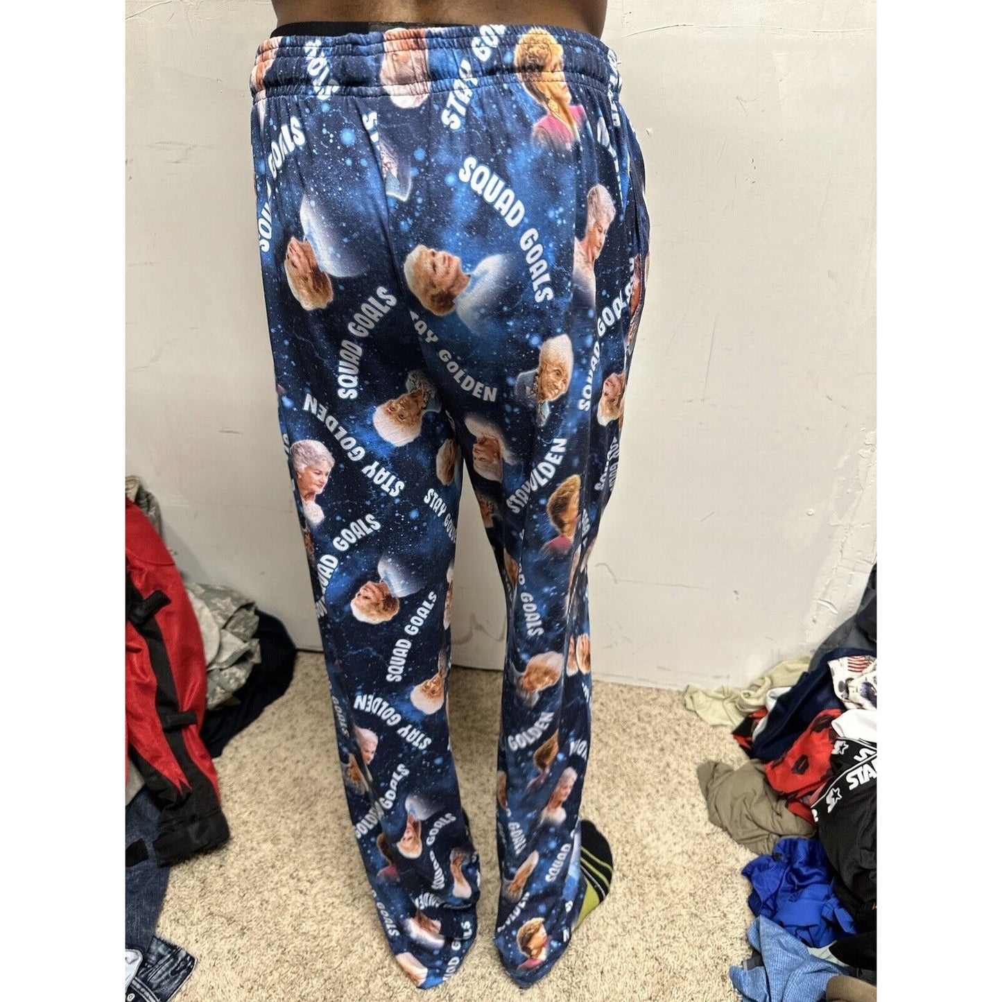 The Golden Girls Medium Lounge Pants Sleepwear Blue