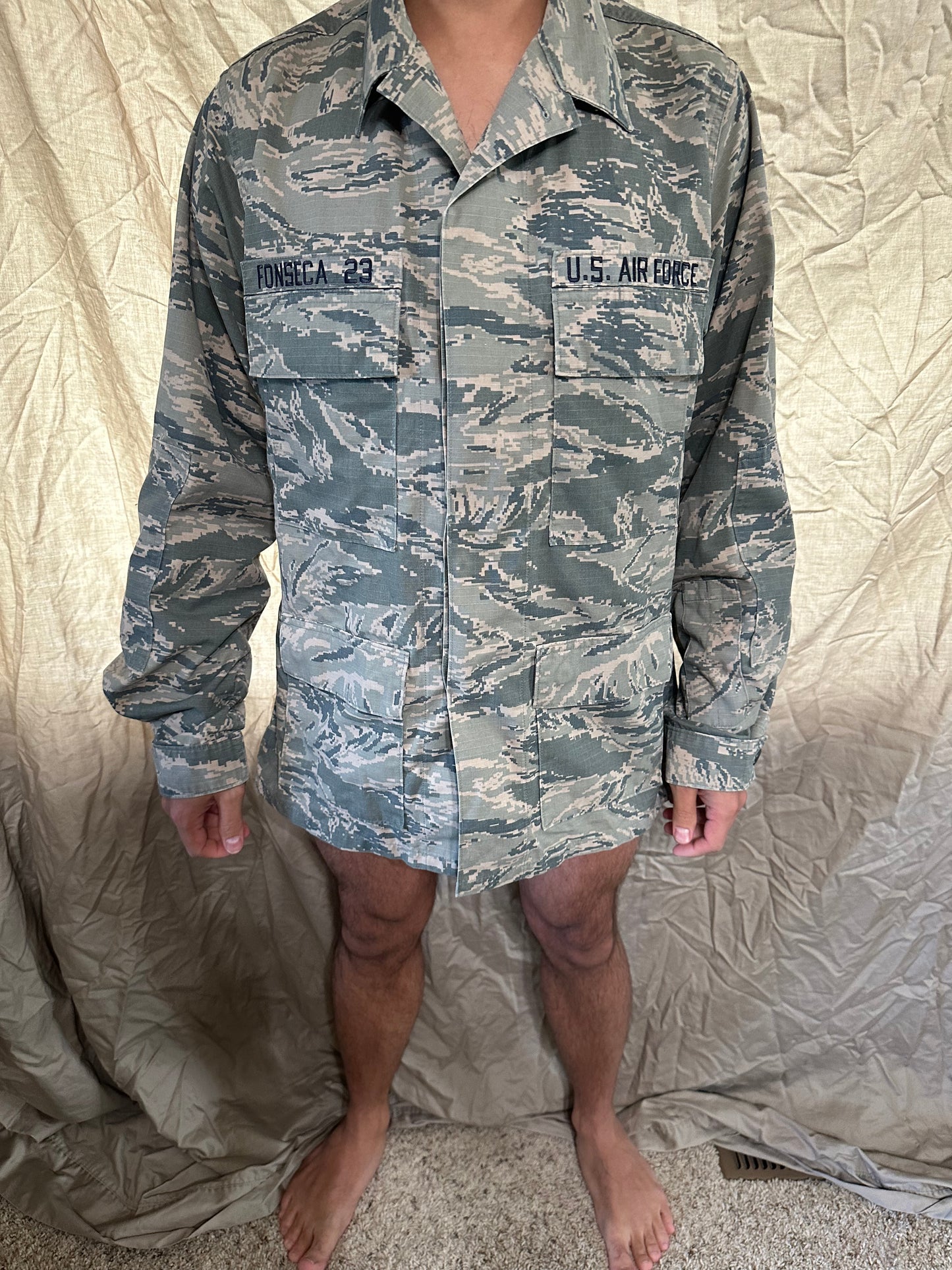40R airman battle uniform Abu coat top civil air patrol blouse