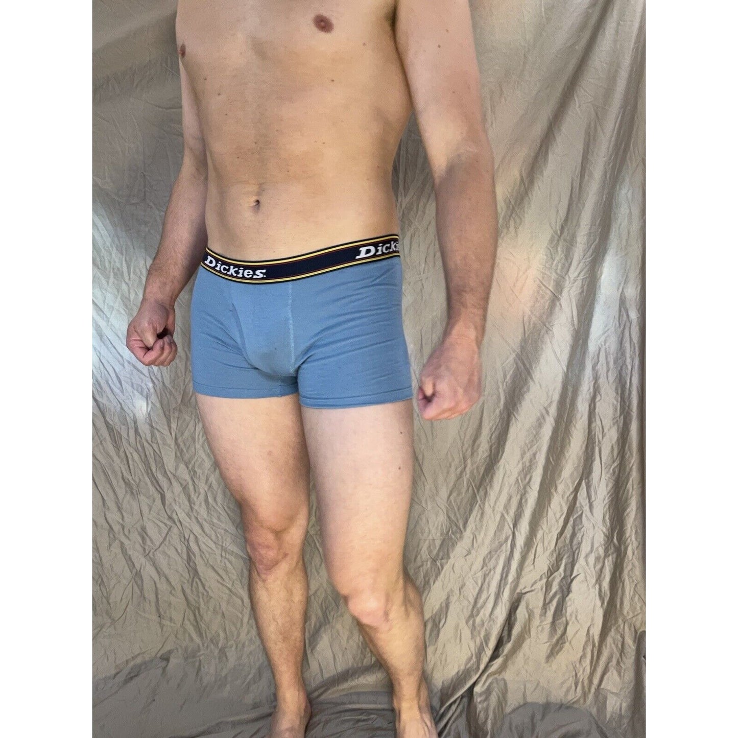 Men's Dickies Medium Blue Gray boxer briefs