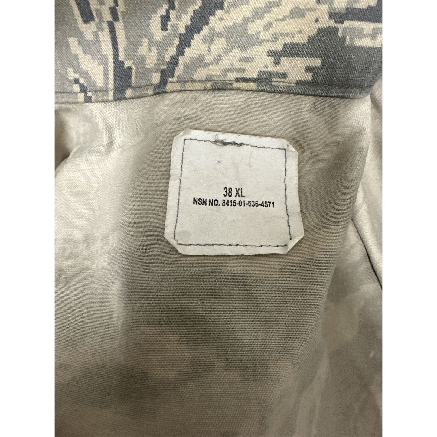 Men’s Abu Airman Battle Uniform Coat Civil Air Patrol Top 38XL Capt Patches