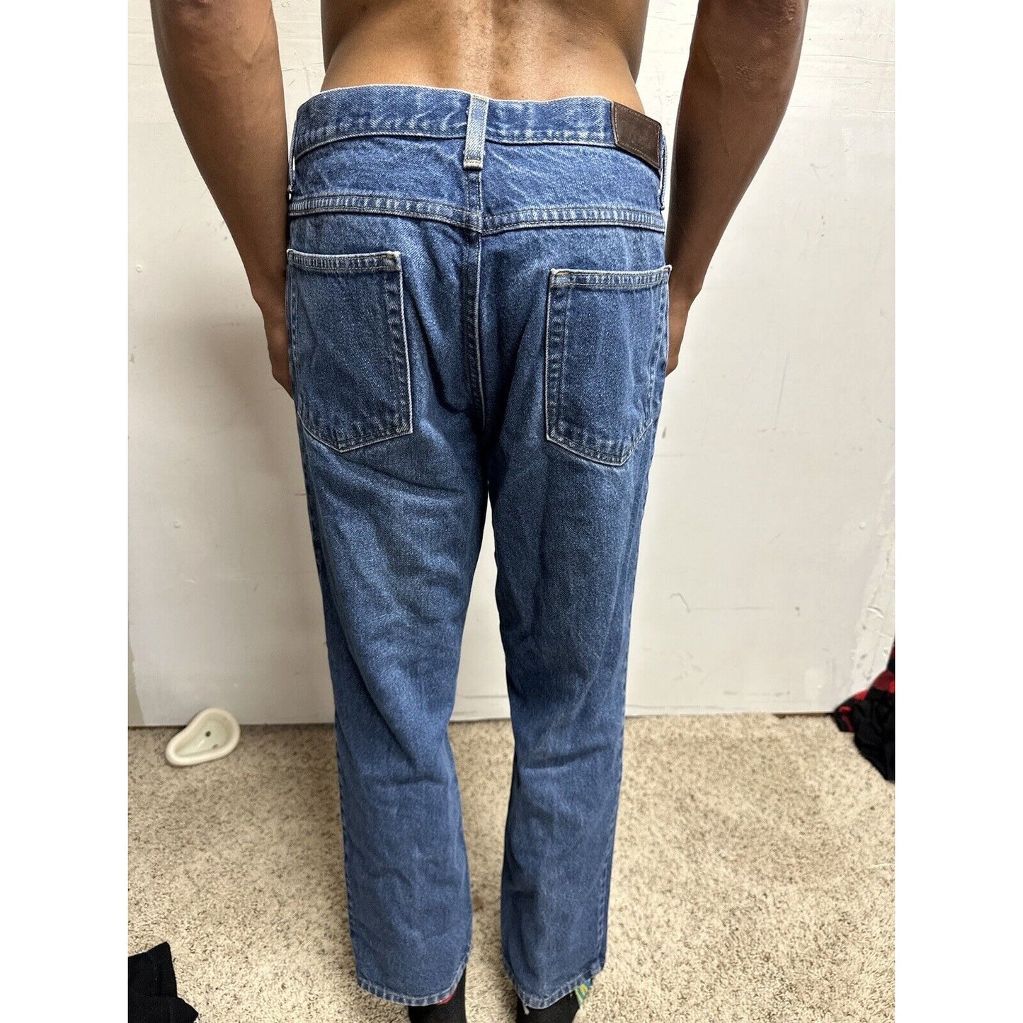 Men’s L.L. Bean 33 X 29 Blue Jeans Classic Fit