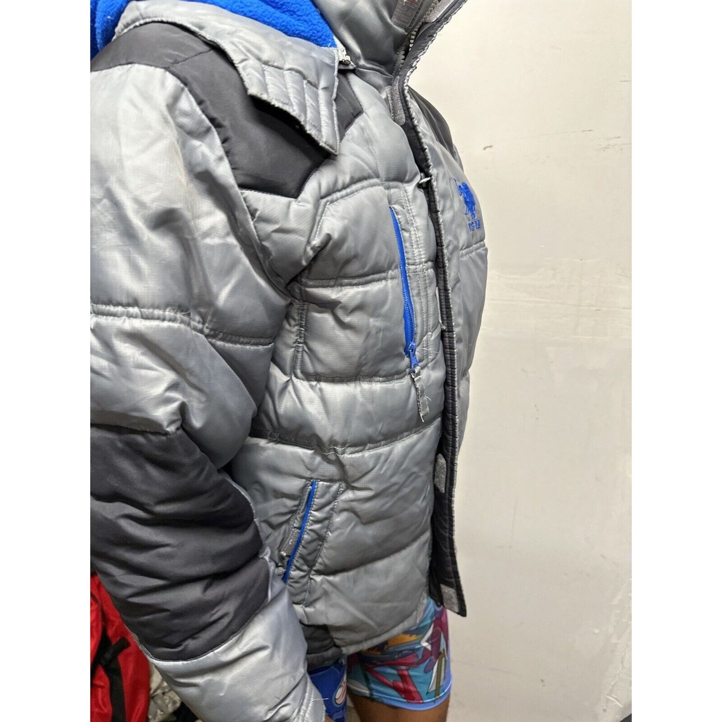 Boys Large 14/16 US Polo Assn Gray Snow Jacket