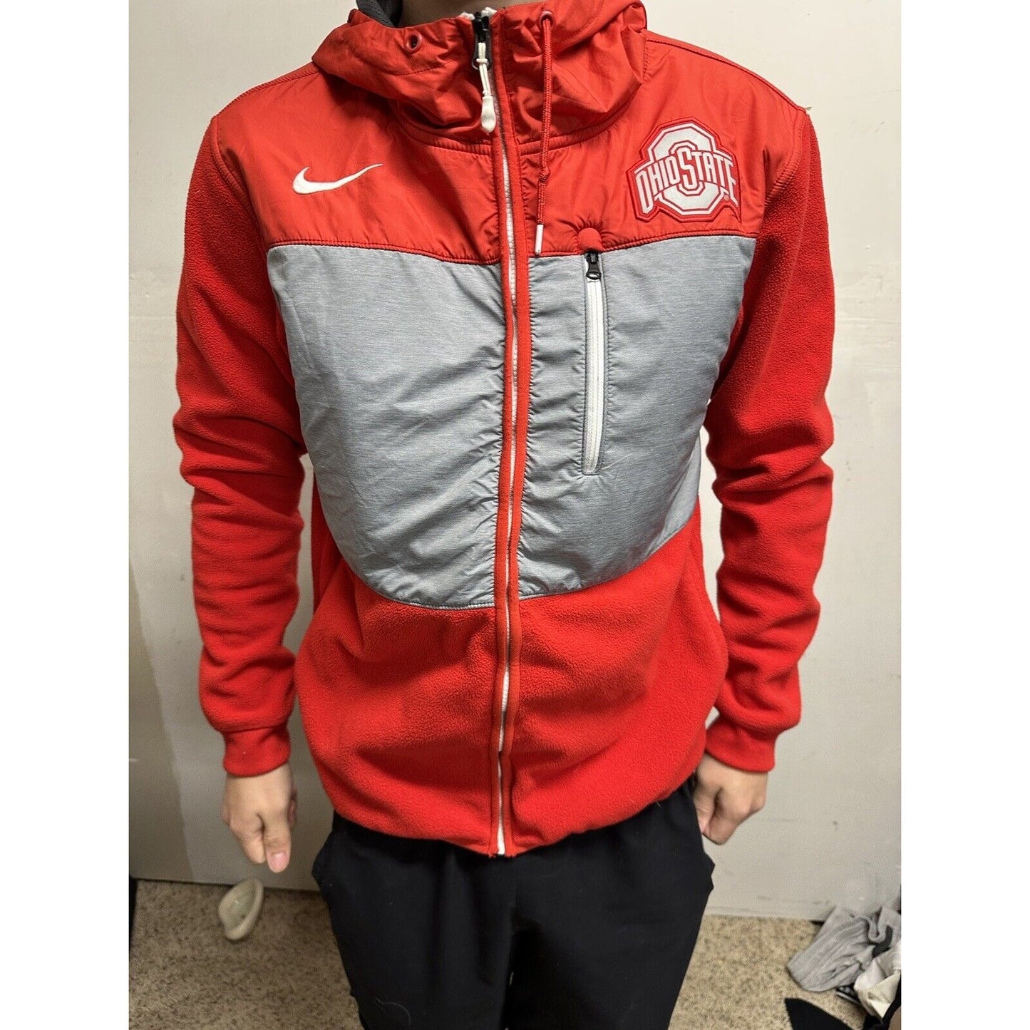 Men’s Nike Medium Hoodie Full Zip Ohio State Jacket