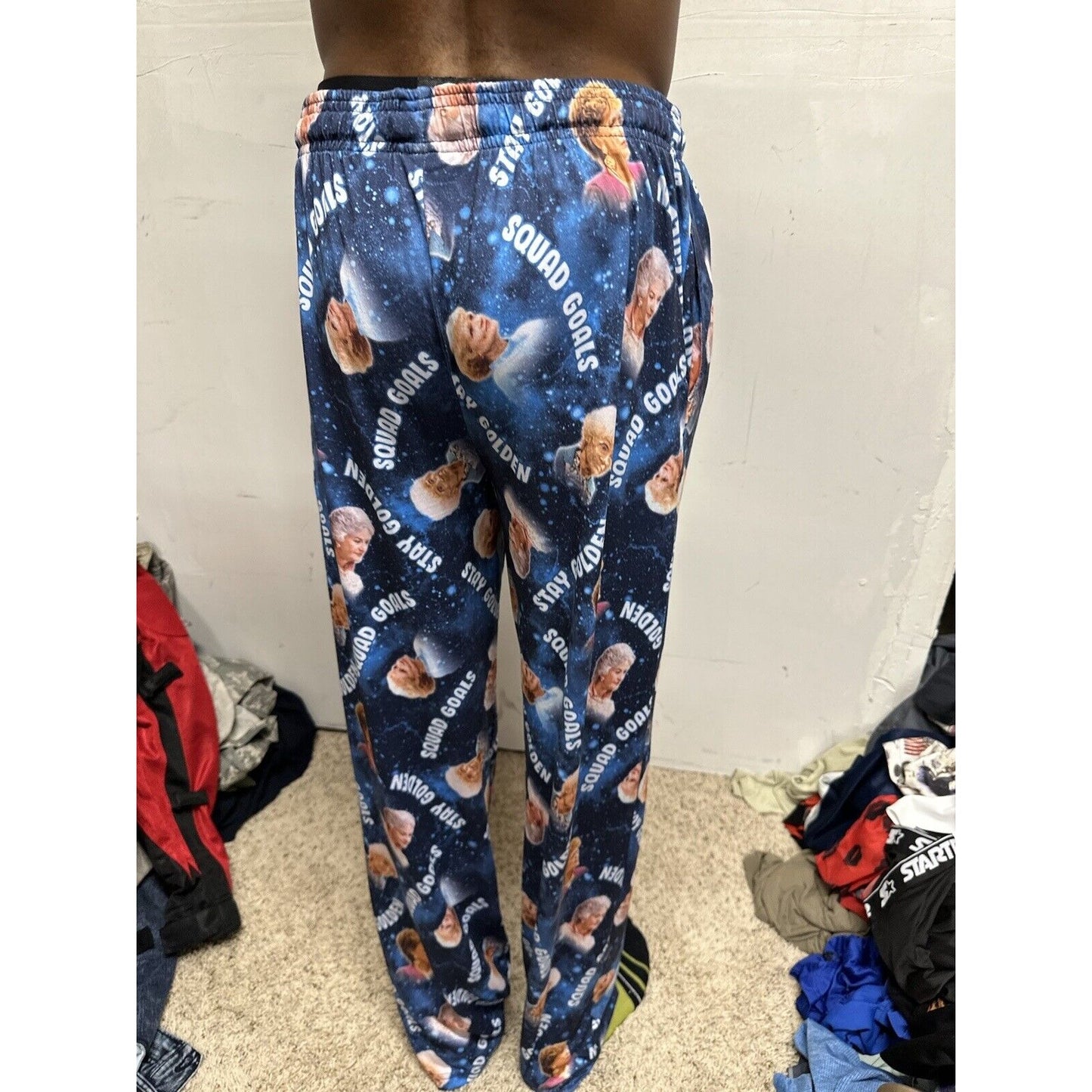 The Golden Girls Medium Lounge Pants Sleepwear Blue